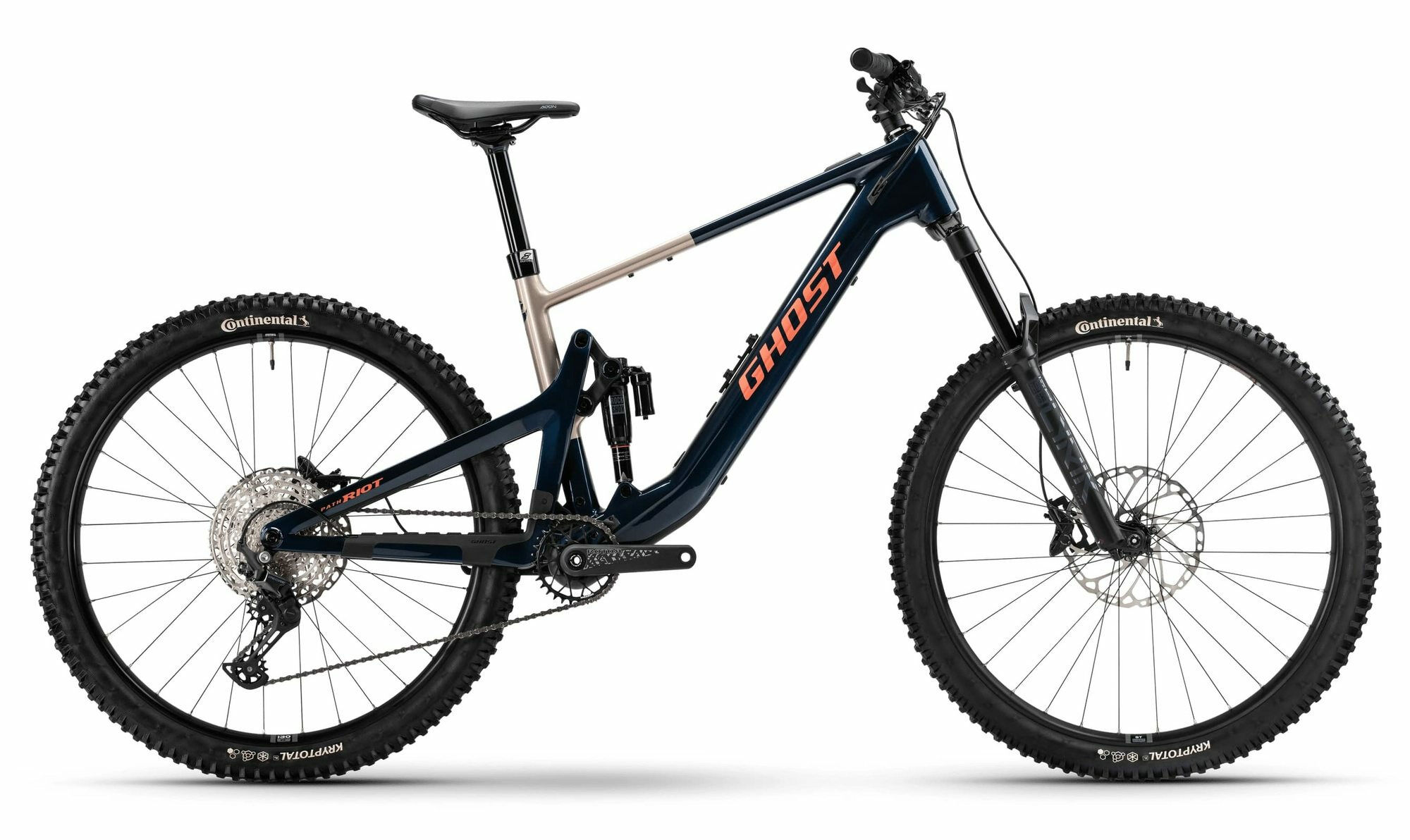 Ghost PATH RIOT CF ADVANCED - 29" 480 Wh - ink blue/coffee ice rose - glossy