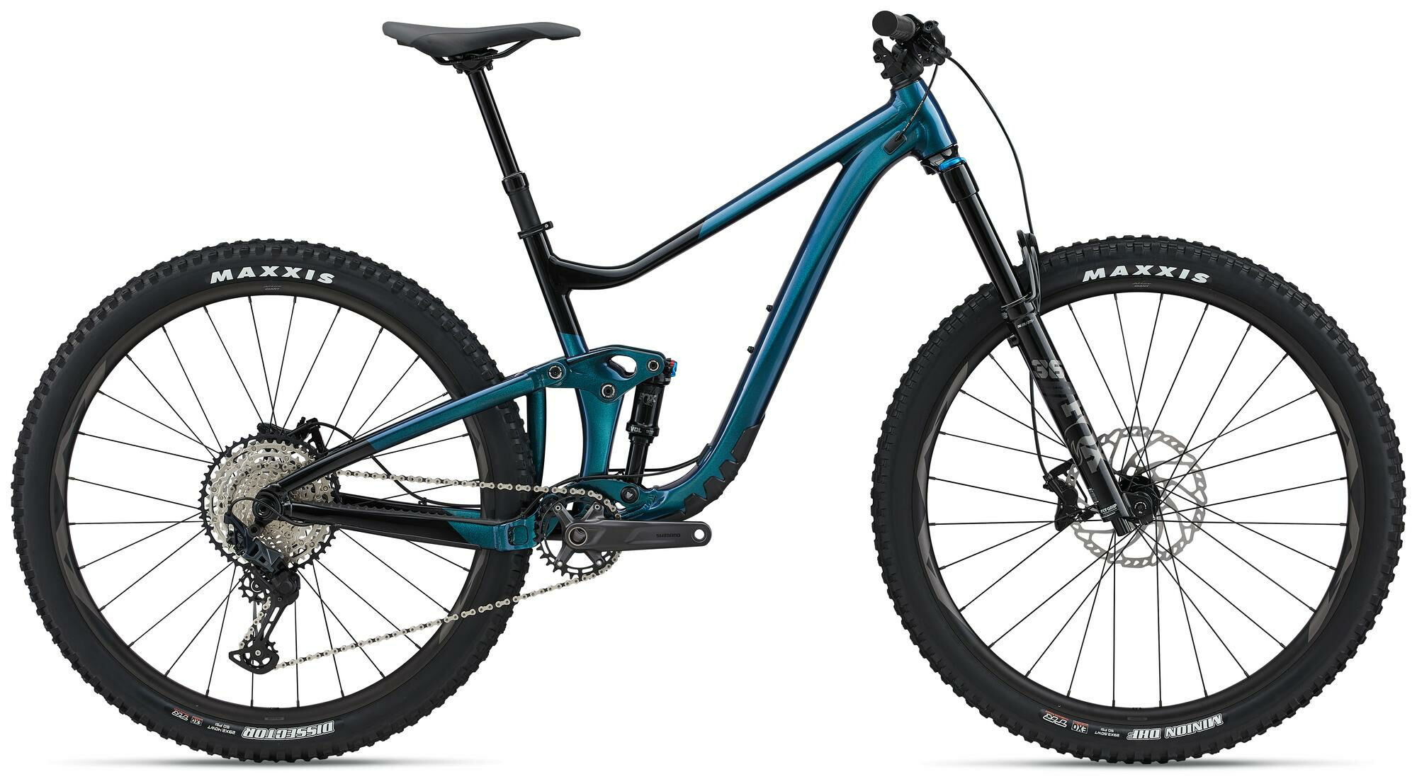 Giant TRANCE X 1 chameleon blue/black/chrome 29" Diamant L