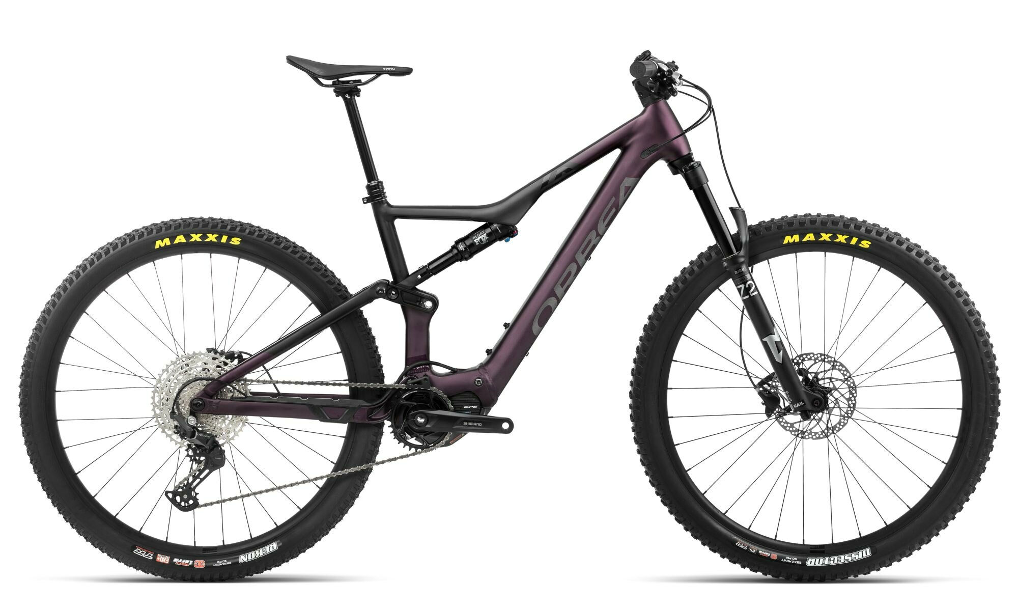 Orbea Rise H30 Metallic Mulberry-Black (Matt) 2024 29" 540 Wh Diamant