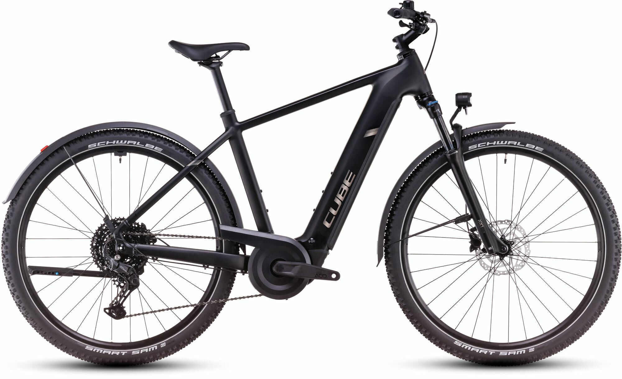 Cube Nuride Hybrid Pro 800 Allroad pistachio´n´stonegrey 28" 800 Wh Diamant