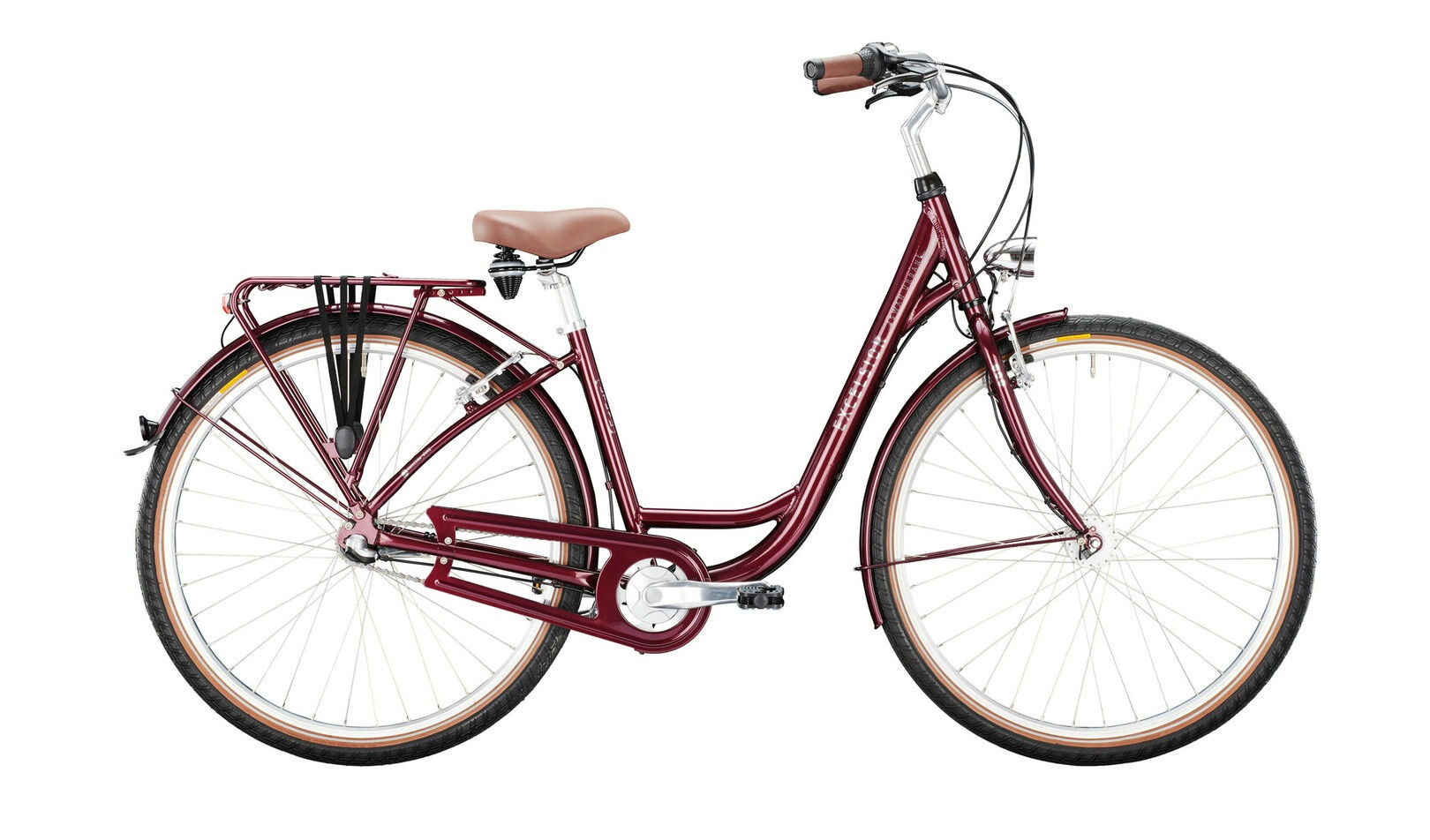 Excelsior Swan-Urban 3G aubergine 28" Wave