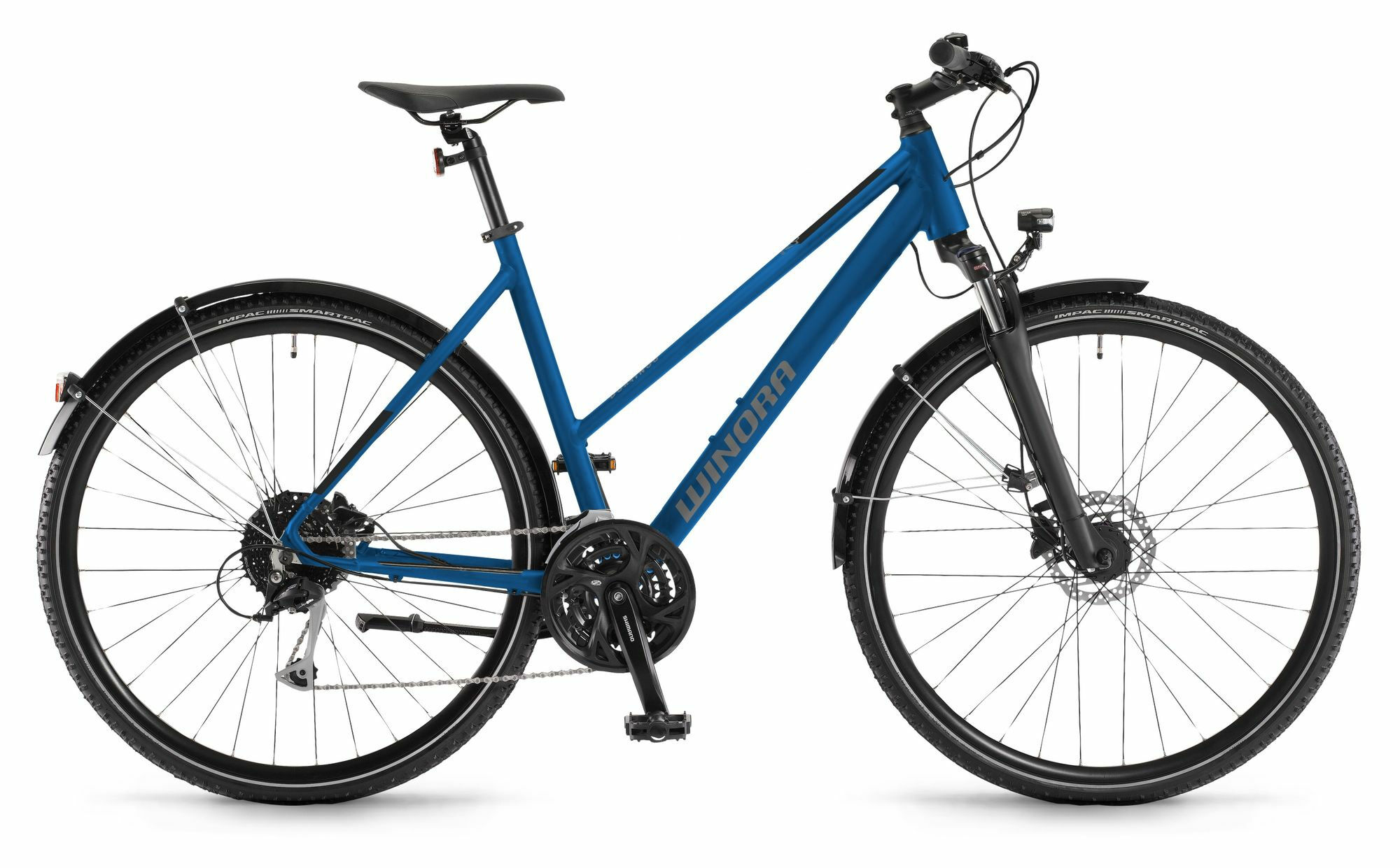 Winora Domingo 27 Sport Infinity Blue matte 28" Trapez