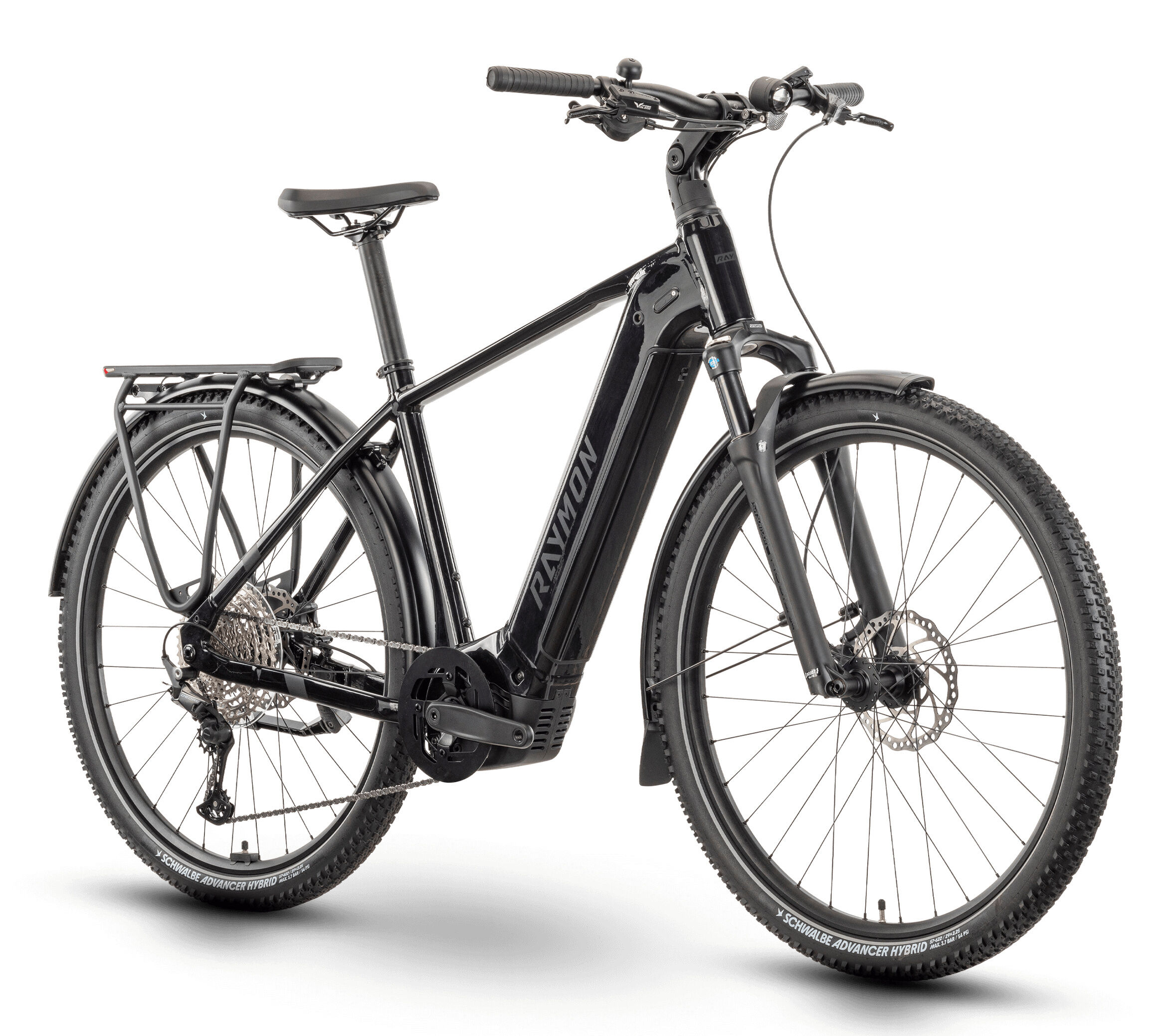 Raymon TAHONA PRO 800 Black Stealth 29" 800 Wh Diamant S