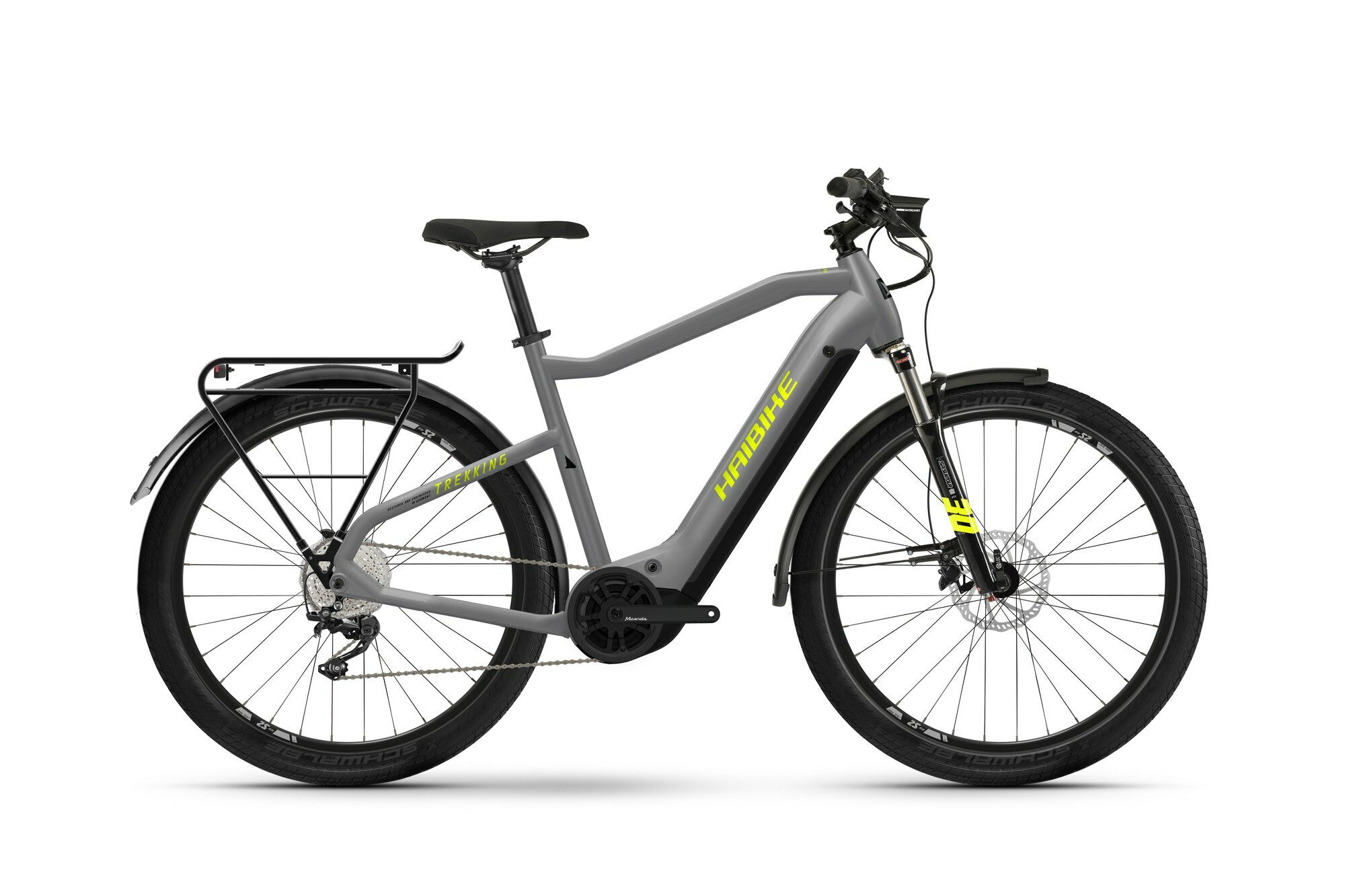 Haibike  Trekking 6  gloss grey/neon yellow  2022 27,5" 630 Wh Diamant