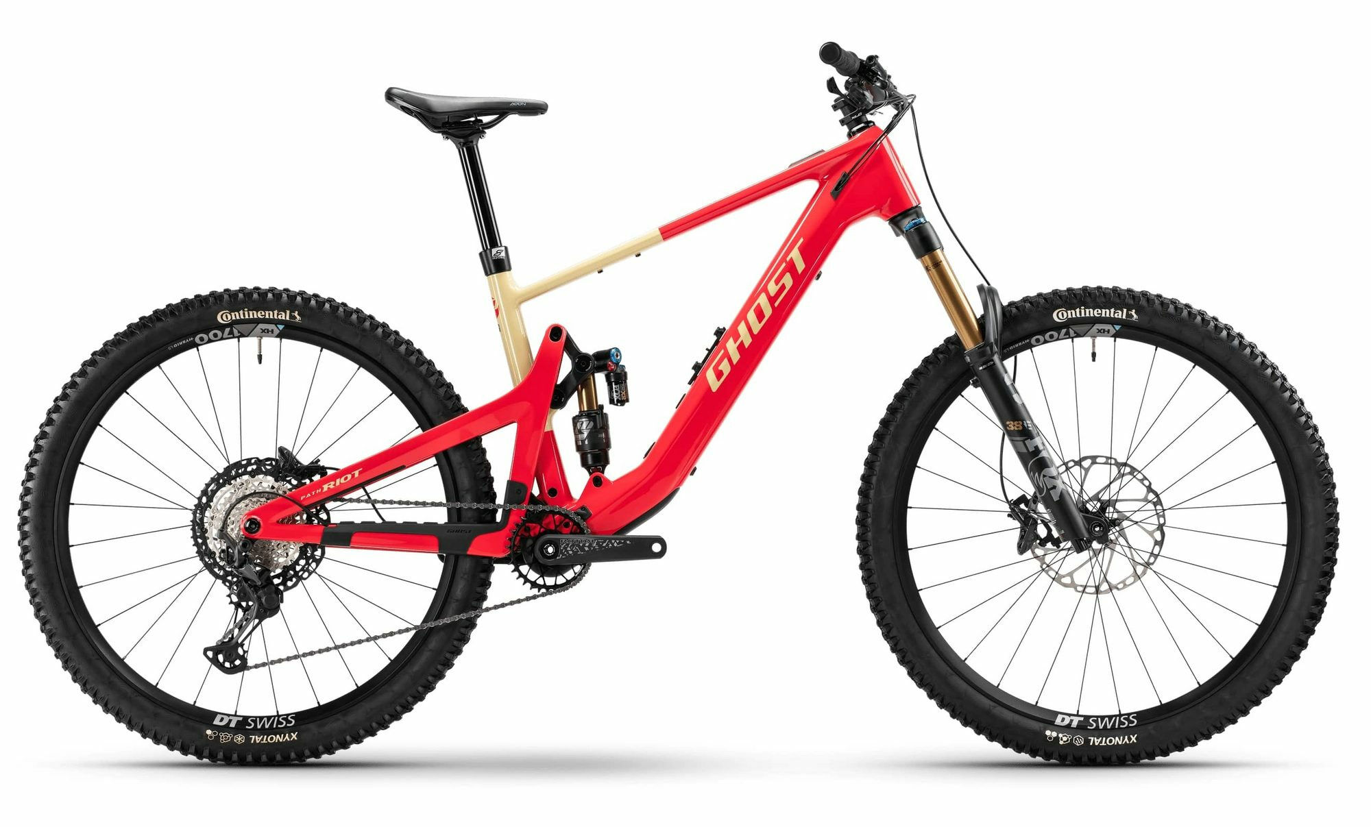 Ghost Path Riot Full Party CF Seismic Red/Yellow Glacial Sand - 480 Wh - 29 Zoll - Diamant