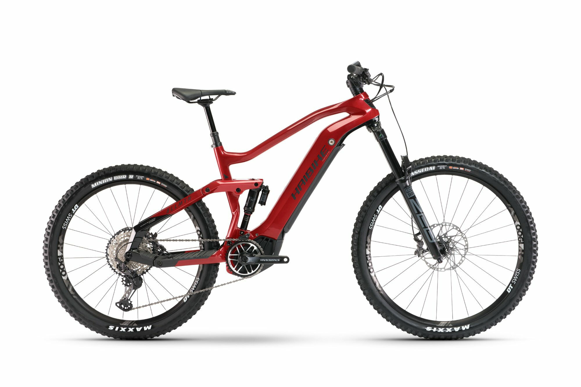 Haibike AllMtn CF 12 gloss matte dynamic red/black 2022 29"/27,5" 600 Wh Diamant