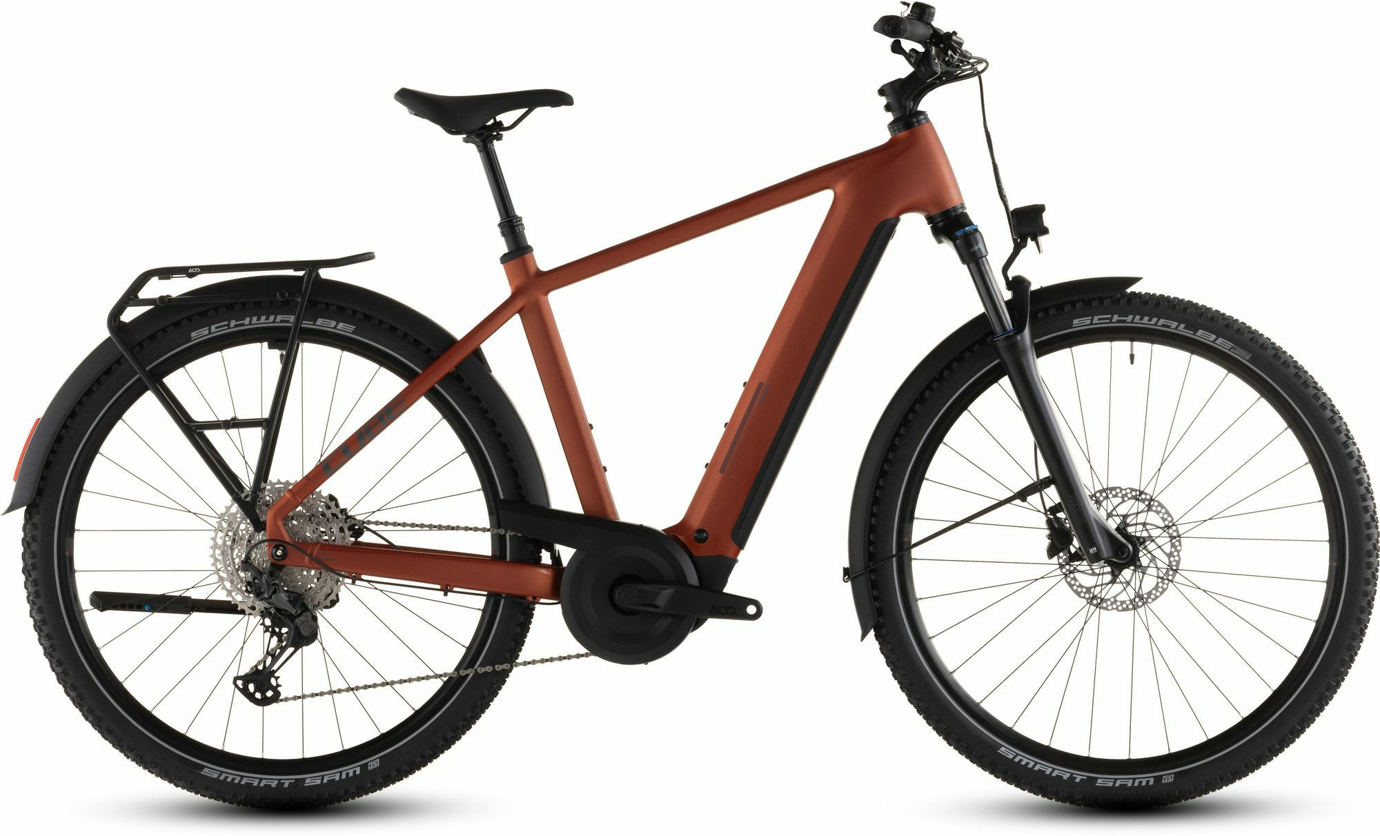 Cube Nuride Hybrid Pro 800 chilli´n´black 28" 800 Wh Diamant