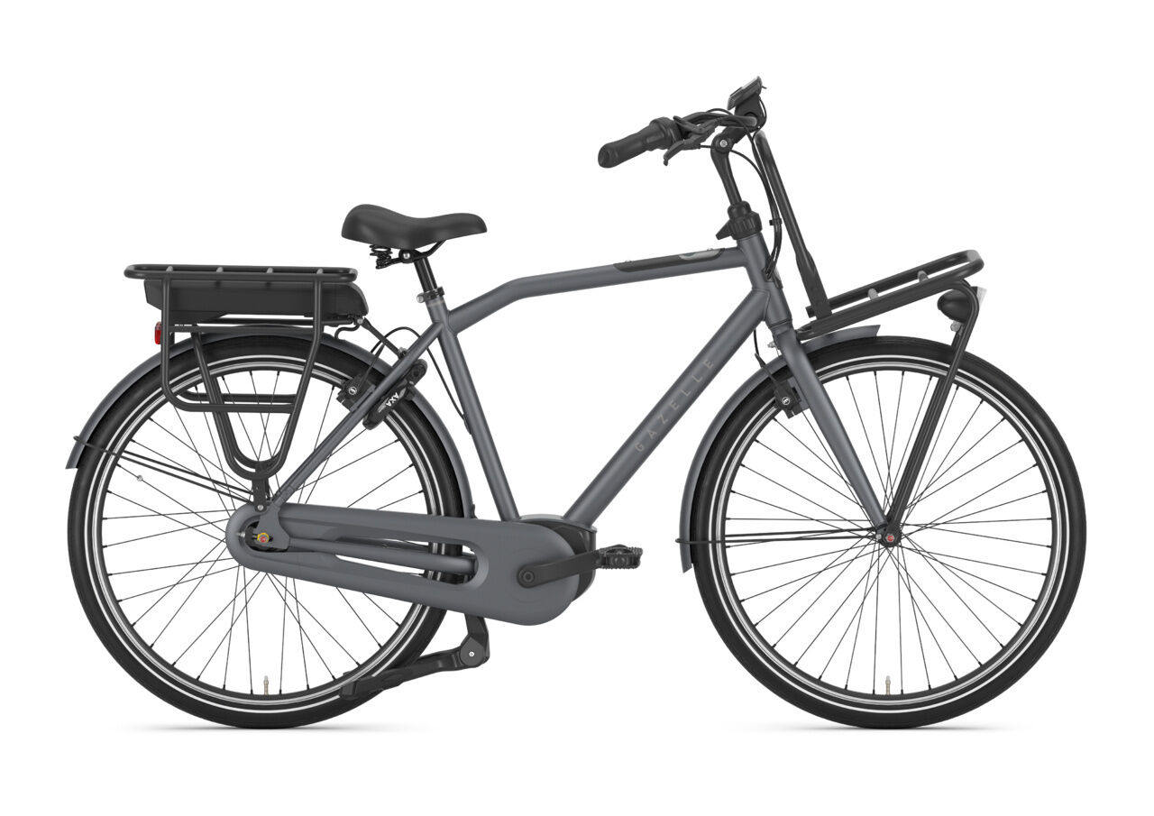 Gazelle HeavyDutyNL C7+ HMB cloud greymatte 28" 500 Wh Diamant
