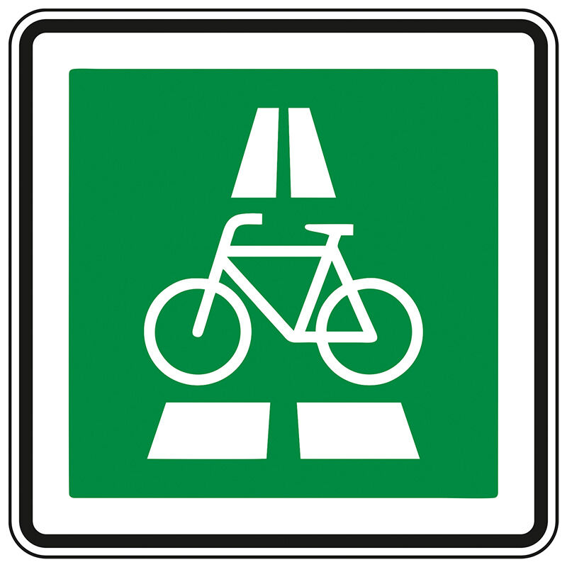 Verkehrszeichen 350.1 – Radschnellweg