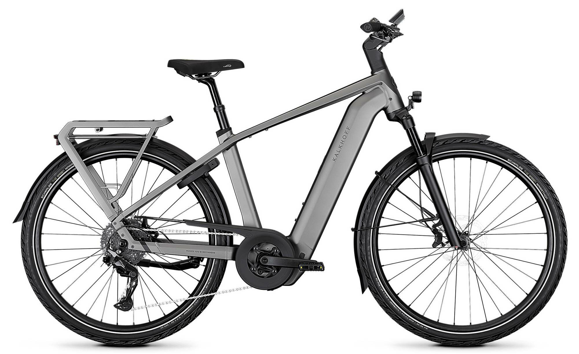 Kalkhoff ENDEAVOUR 5+ ADVANCE DIAMANT - 29" 800 Wh - jetgrey matt L