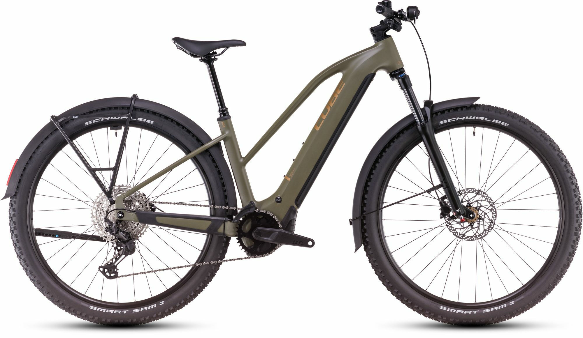 Cube Reaction Hybrid Pro 800 Allroad metallicgrey´n´black 27,5" 800 Wh Trapez