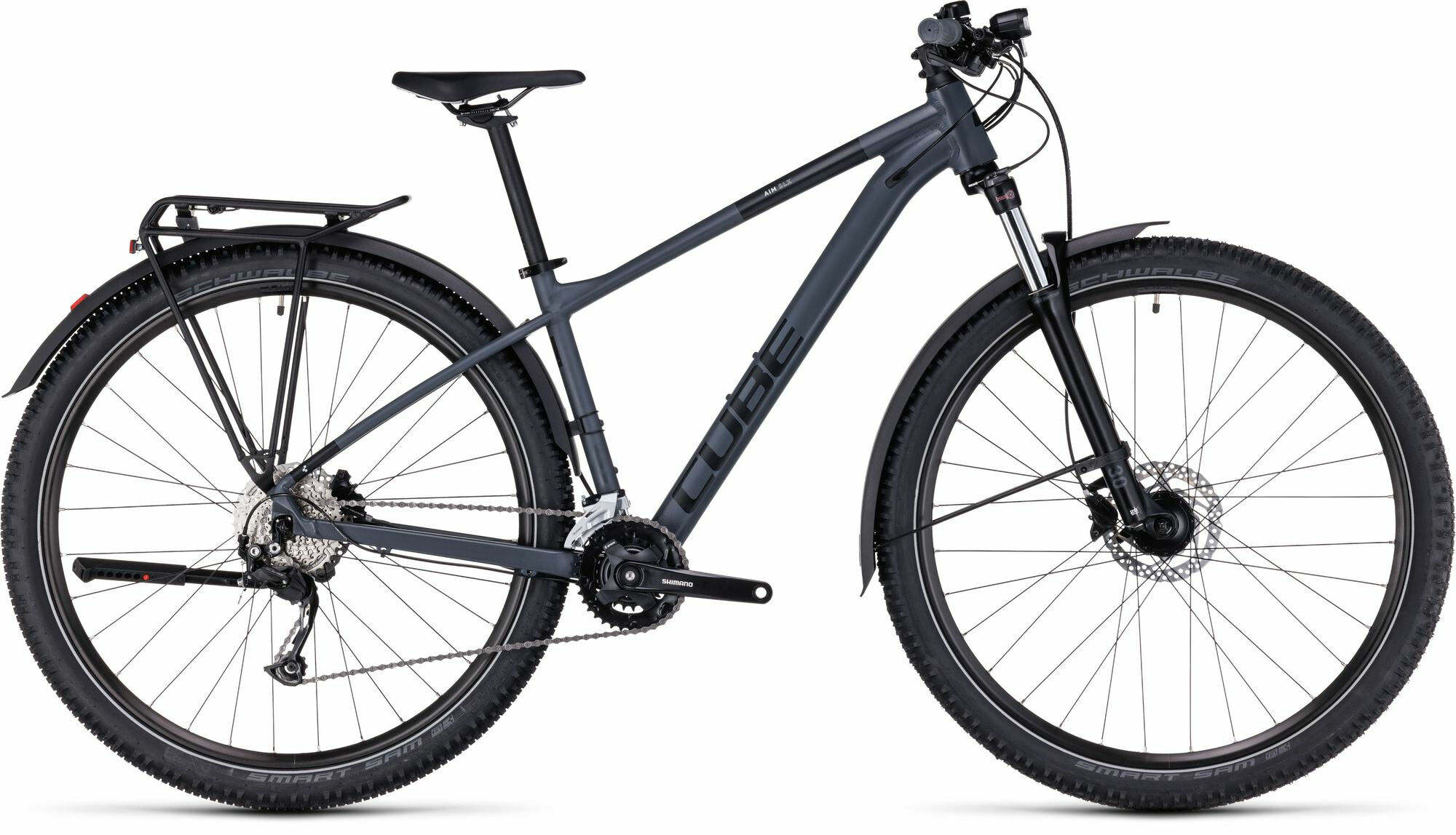 Cube Aim SLX Allroad grey´n´black 2024 29" Diamant