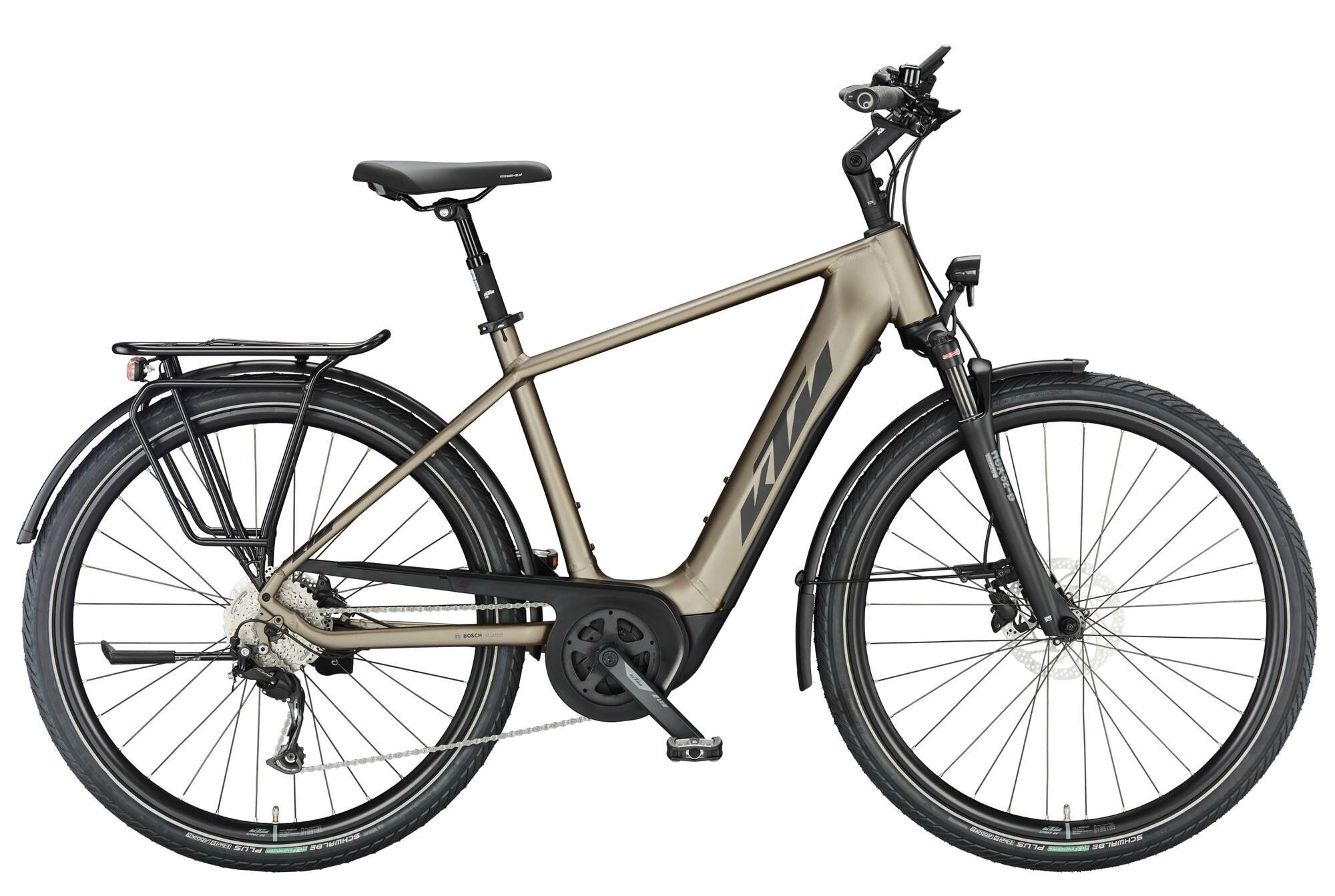 Ktm MACINA TOUR P510 DIAMANT - 28" 500 Wh - oak matt (black+orange)