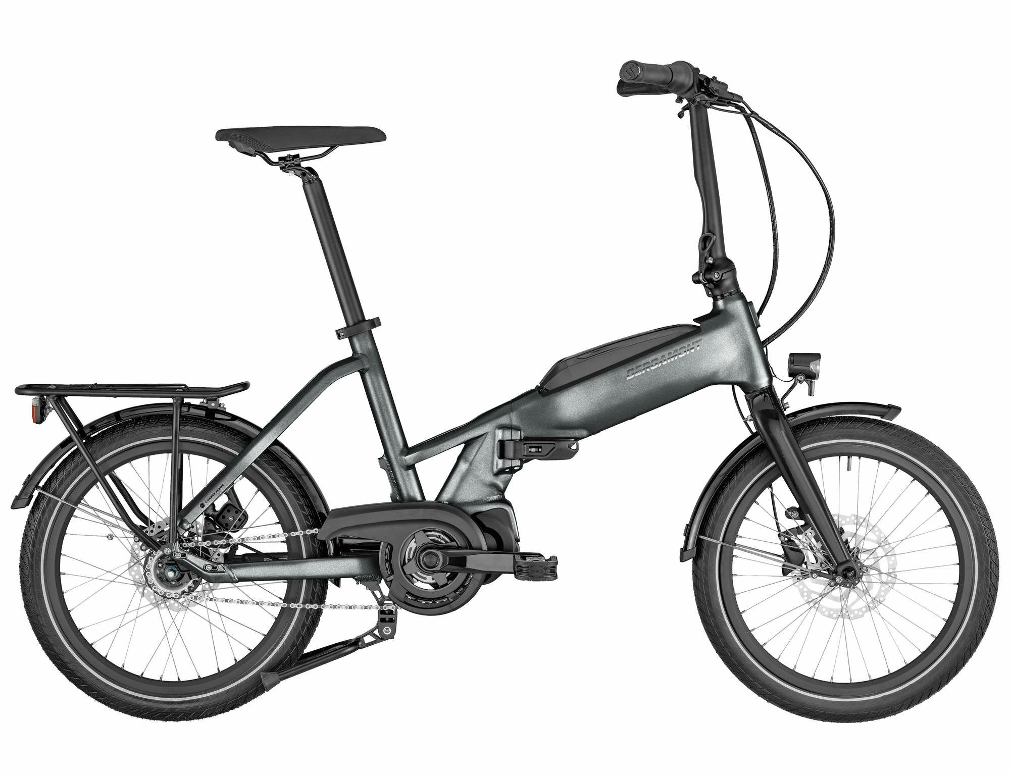 Bergamont PAUL-E EQ EDITION flaky silver (matt) 20" 418 Wh Wave U