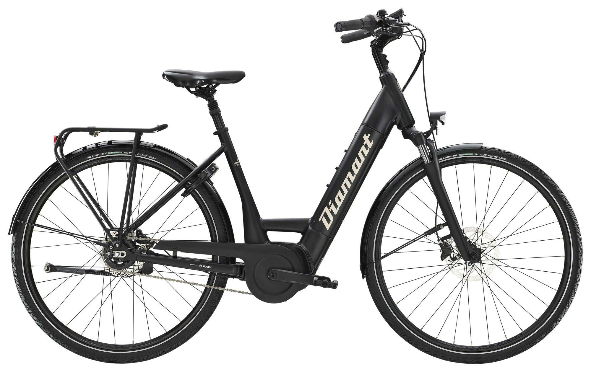 Diamant Beryll Deluxe+ Tiefschwarz 28" 500 Wh Wave
