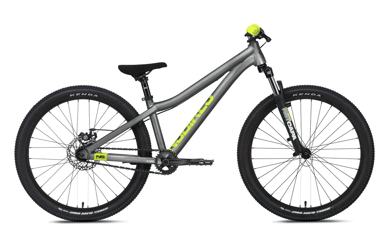 NS Bikes Zircus 24" Pumptrack/Funbike Grey 24" Diamant