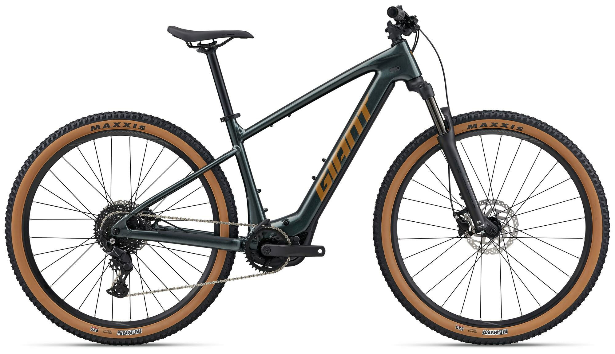 Giant TALON E+ Gen2 asphalt green 29" 430 Wh Diamant L