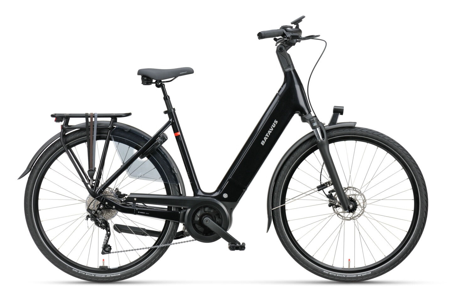 Batavus FINEZ E-GO POWER SPORT 750 LOW - 28" 750 Wh - nero black S