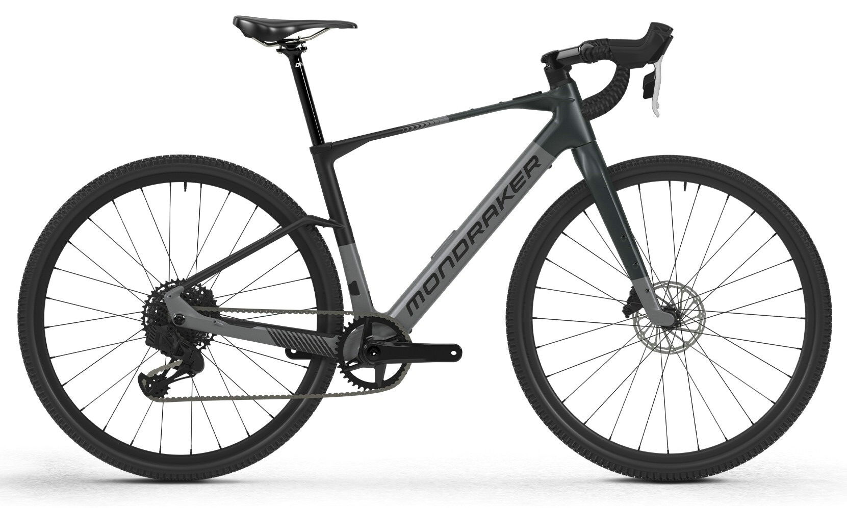 Mondraker DUSTY Grey/Obsidian 28" 350 Wh Diamant