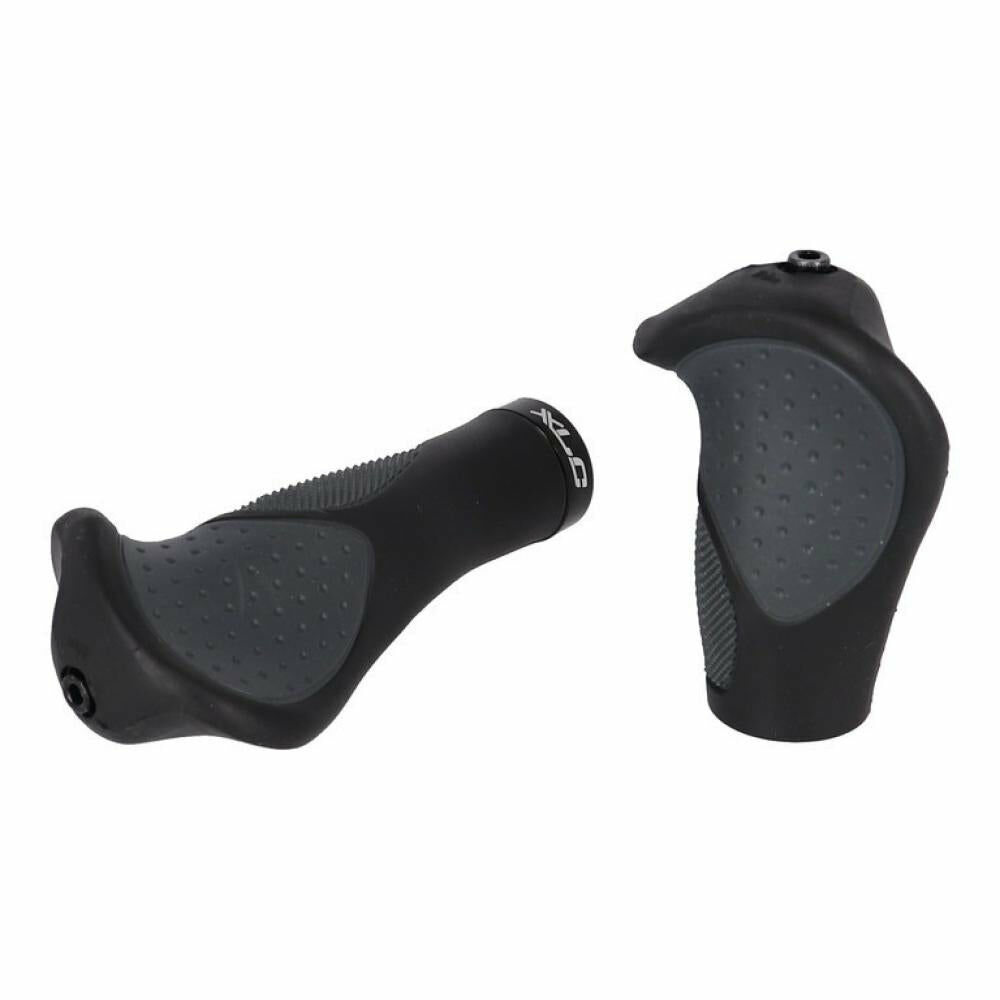 XLC Griffe Ergonomic GR-S22 135/92mm, schwarz/grau