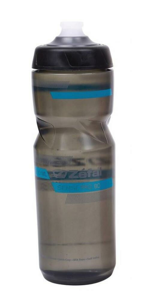 Zéfal SENSE PRO 80 Trinkflasche rauchgrau cyan