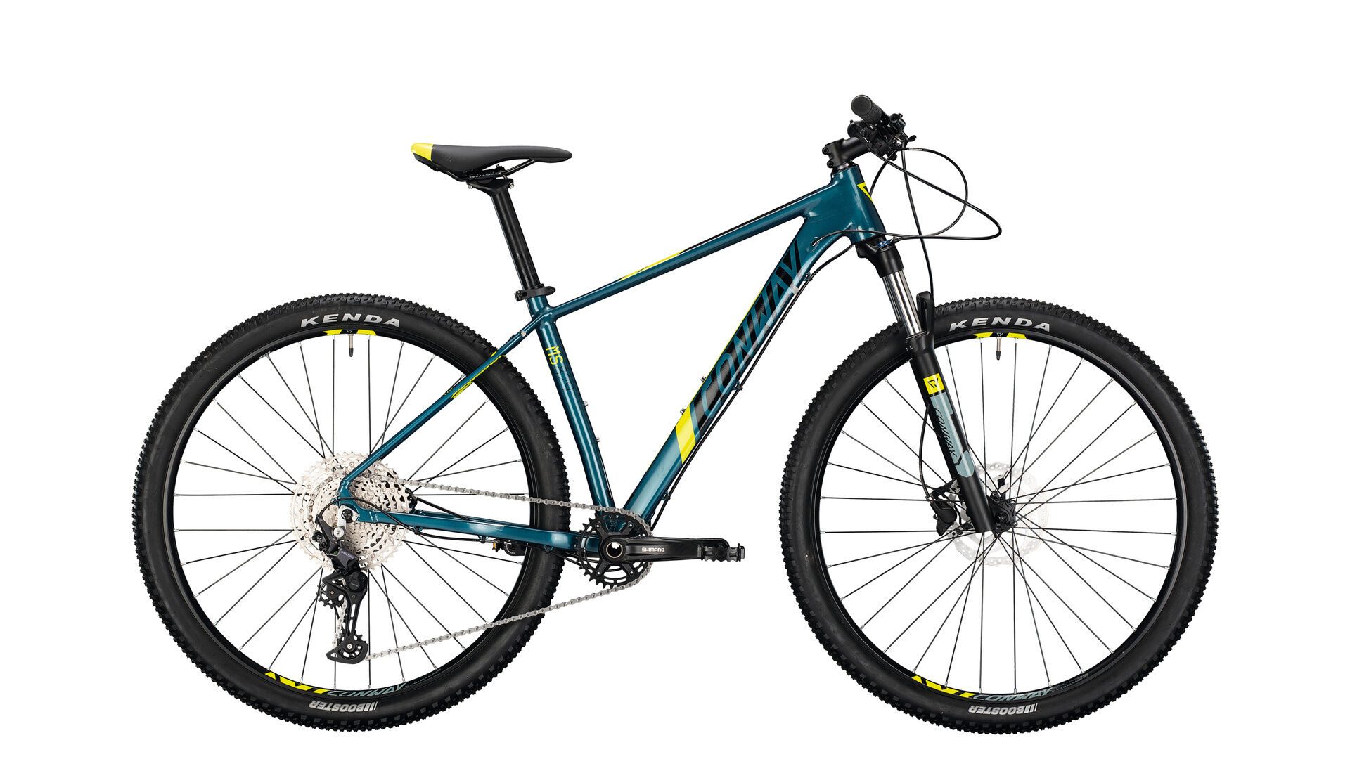 Conway  MS 829  darkpetrol / acid  2021 29" Diamant