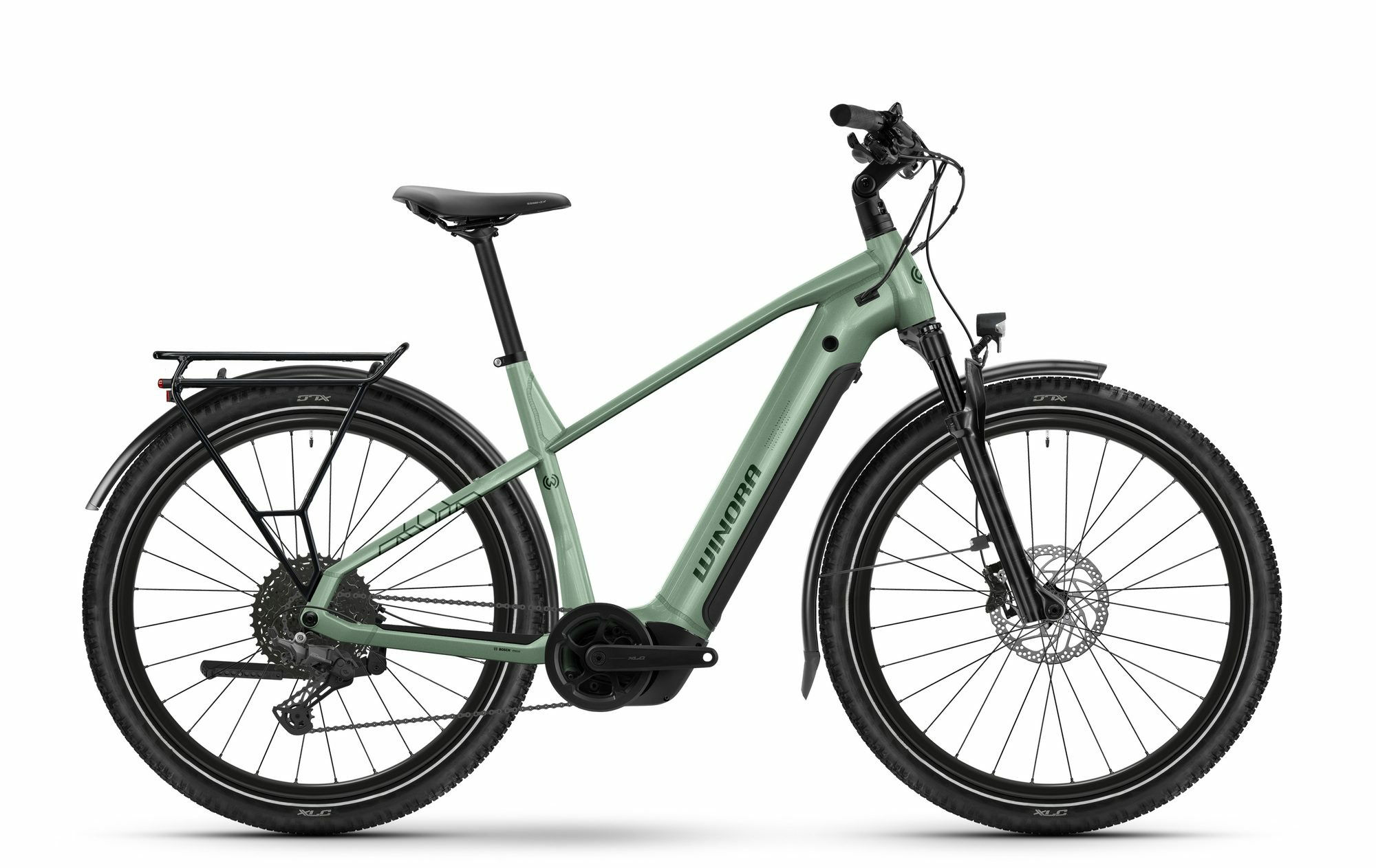 Winora YUCATAN X10 pastel pistachio glänzend 27;5" 800 Wh Diamant XL