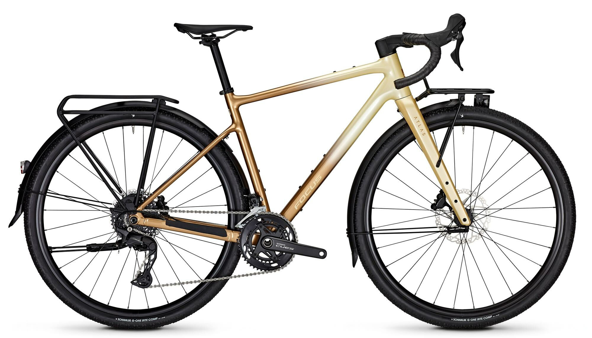 Focus Atlas 6.8 EQP Adamantsilver / Platinumbronze - 28 Zoll - Diamant (2026)