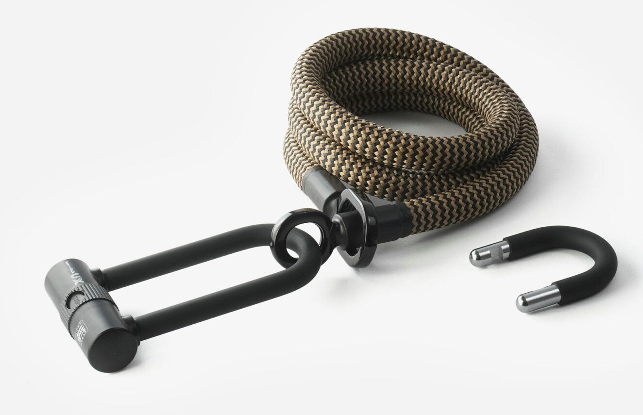 Tex-Lock Eyelet 160 U/X Textilseil mit Bügelschloss Wild Hemp