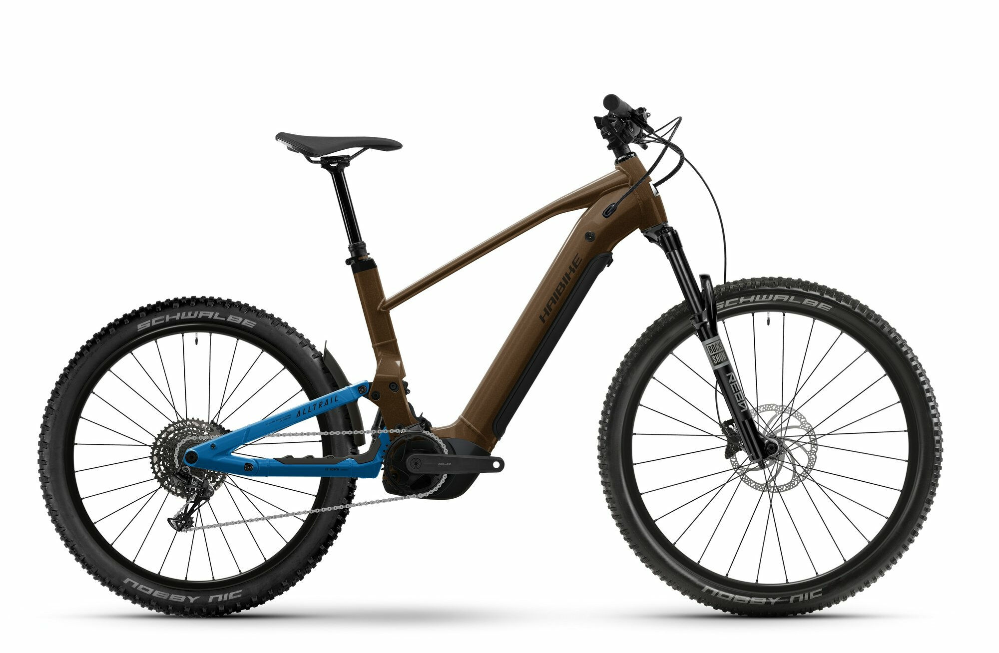 HAIBIKE ALLTRAIL 6 - 29"/275" 800 Wh - leather/platinum blue glänzend