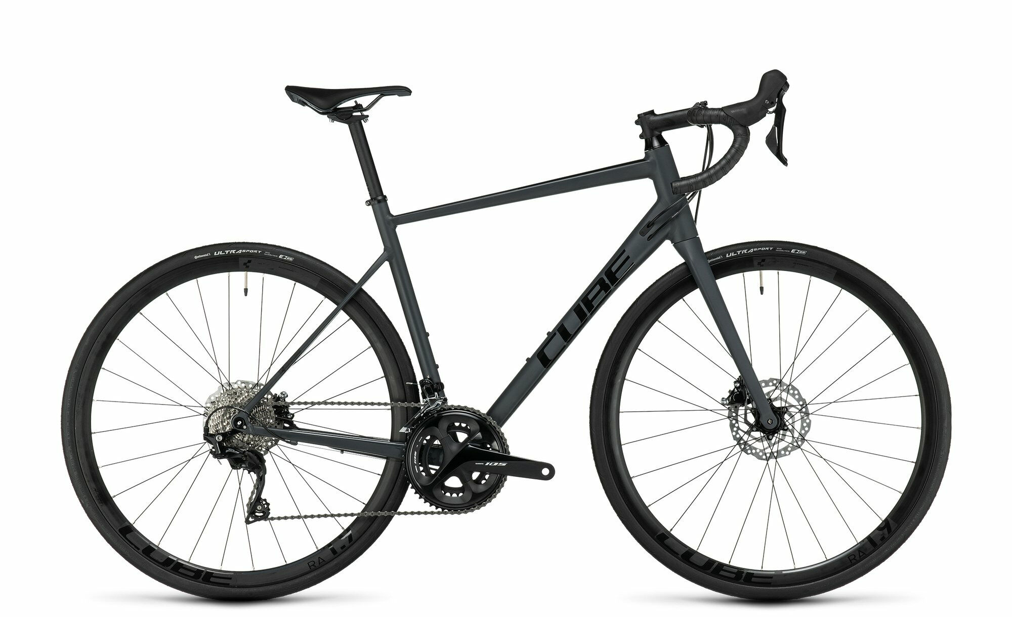 Cube Attain SLX grey´n´black 2023 28" Diamant