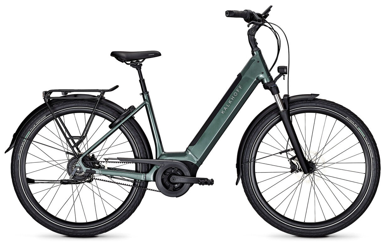 Kalkhoff IMAGE 3 EXCITE BLX WAVE - 28" 500 Wh - techgreen gloss