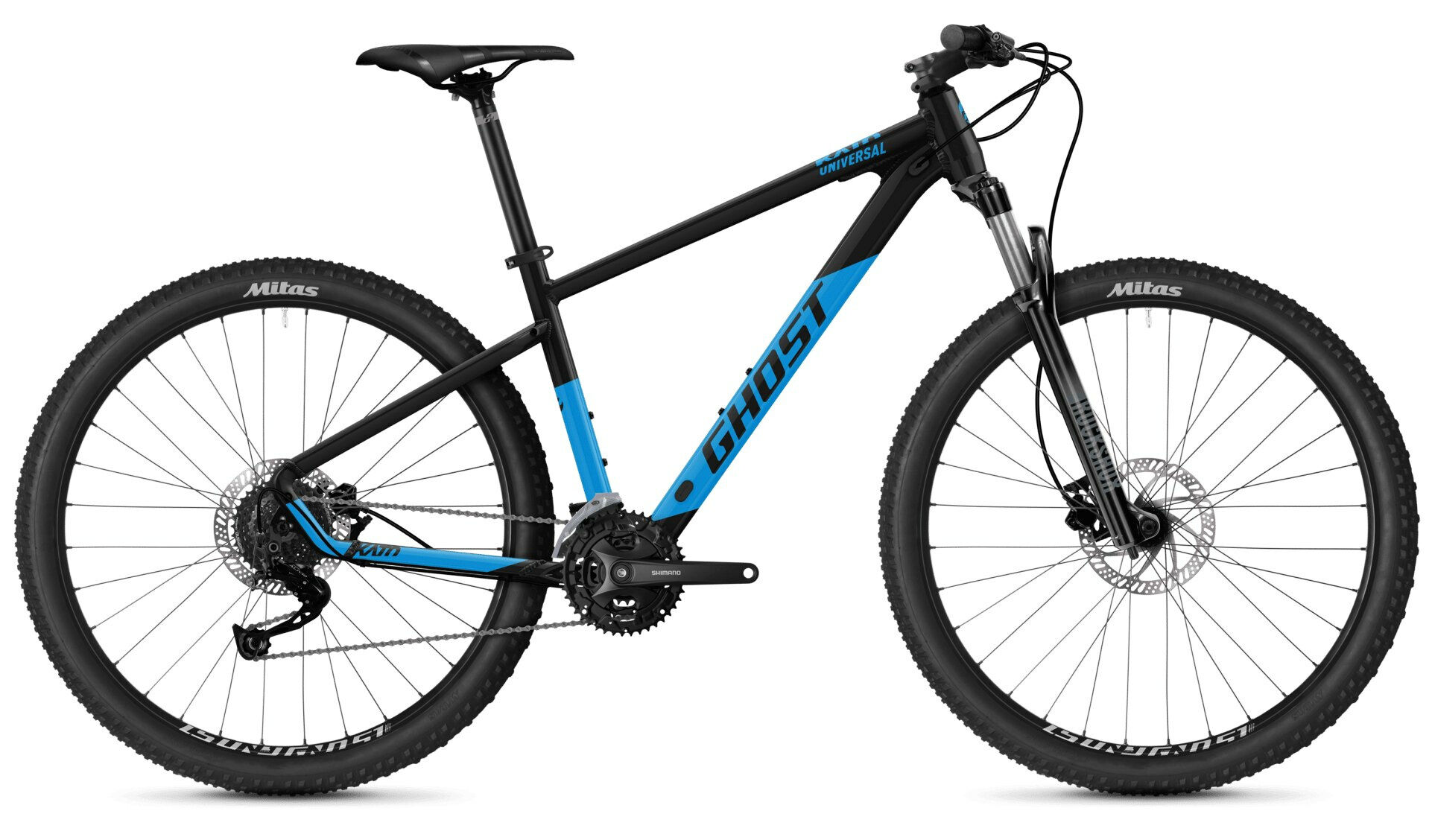 Ghost KATO UNIVERSAL - 275" - black/bright blue-glossy