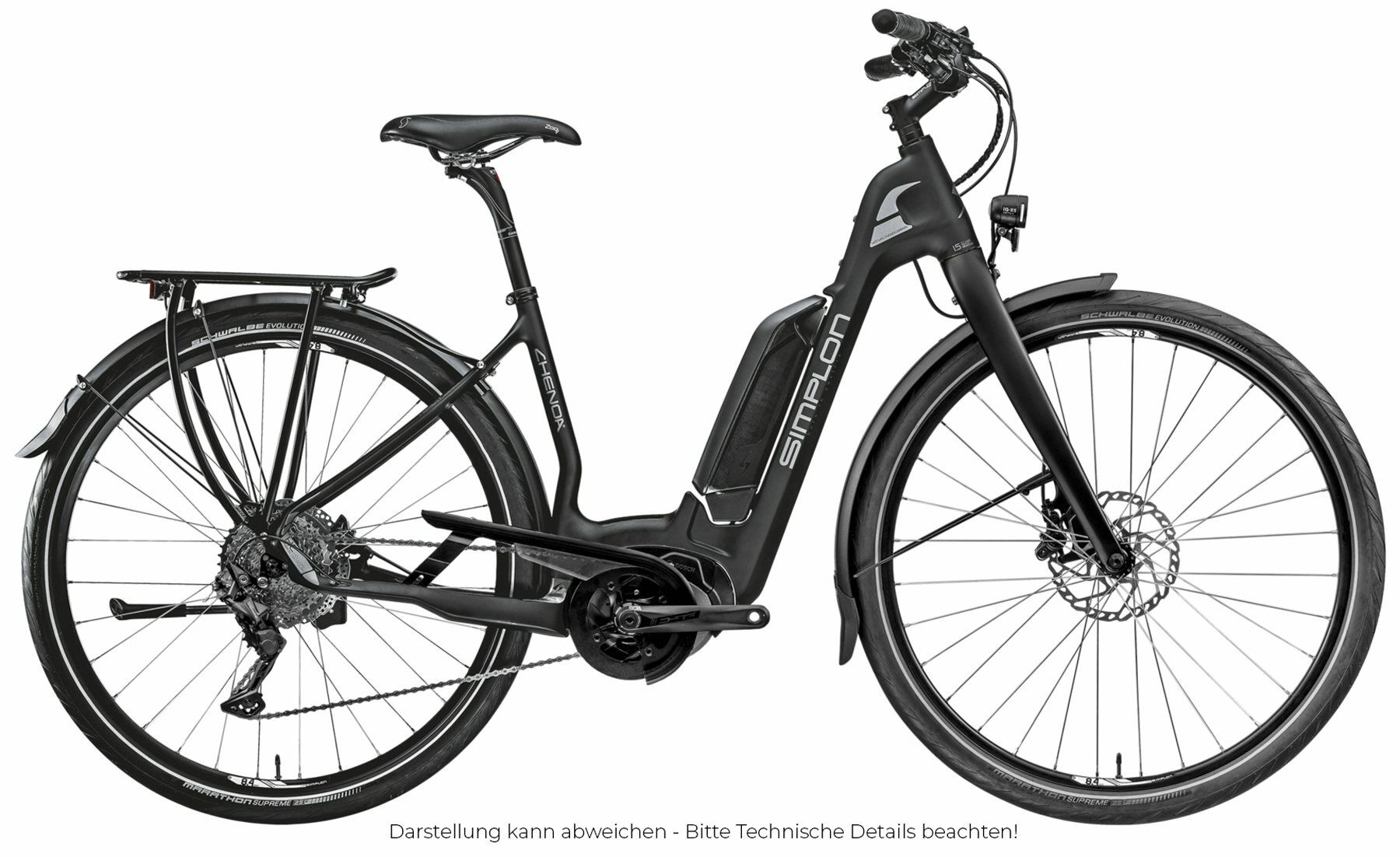 Simplon Chenoa Uni XT11 Carbon Matt 2023 28" 500 Wh Wave