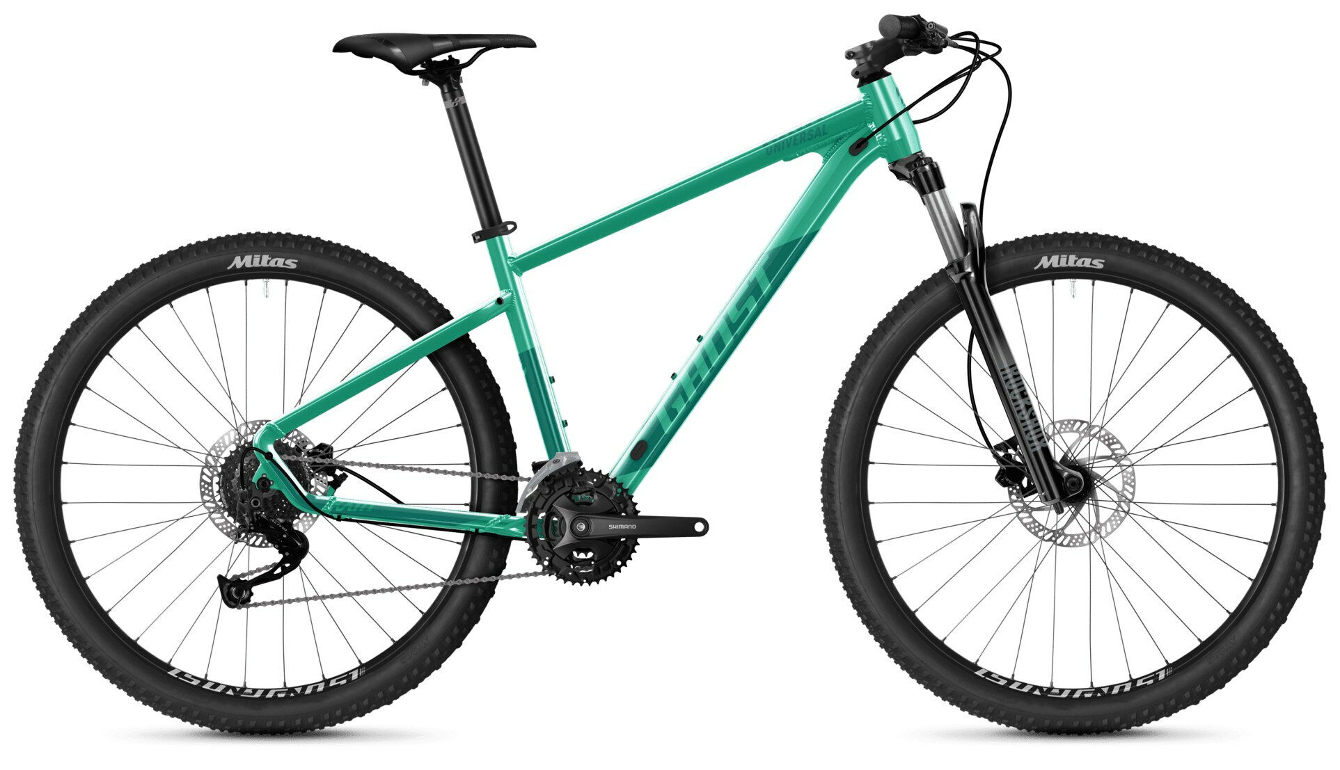 Ghost Kato Universal pearl bluegreen/metallic azur blue-glossy 29" Diamant