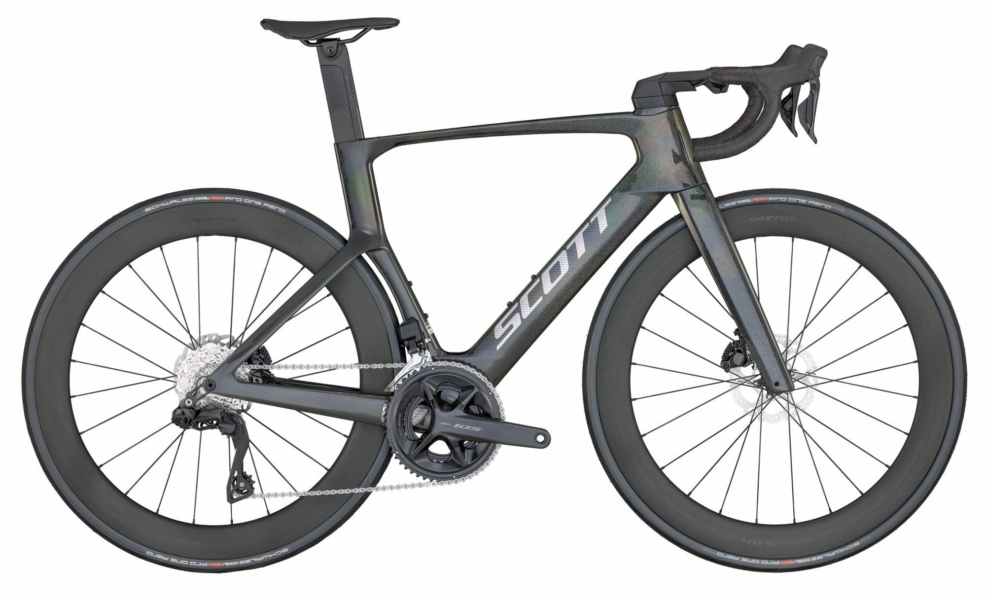 Scott Foil RC 20 Champion Black 2025 28" Diamant