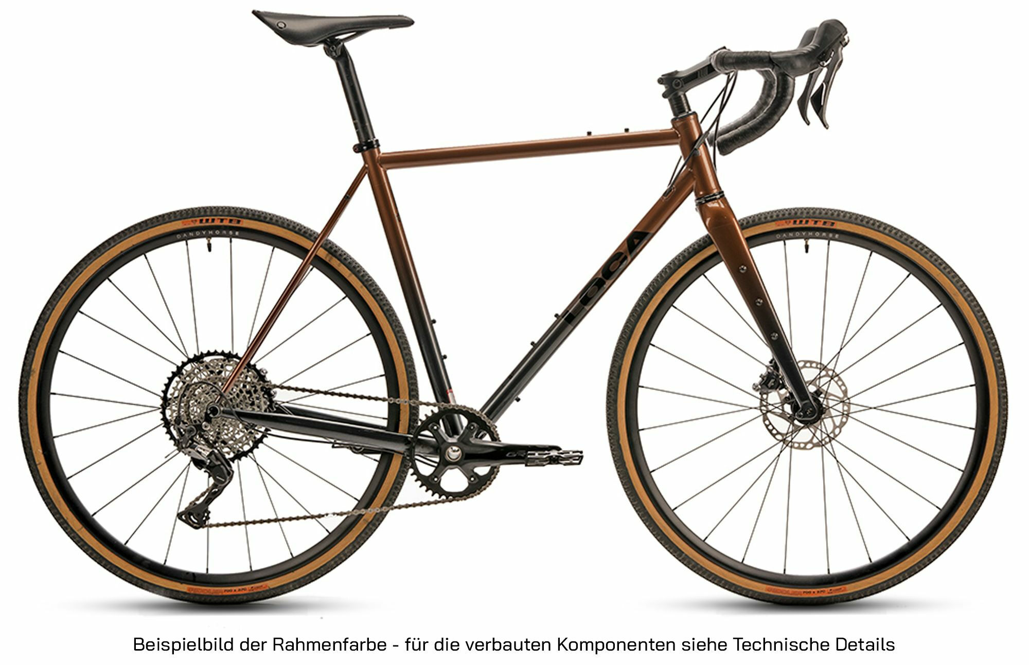 Loca Bikes Gravel Steel Shimano GRX RX810 (Demo-Bike) Copper Steel 28" Diamant
