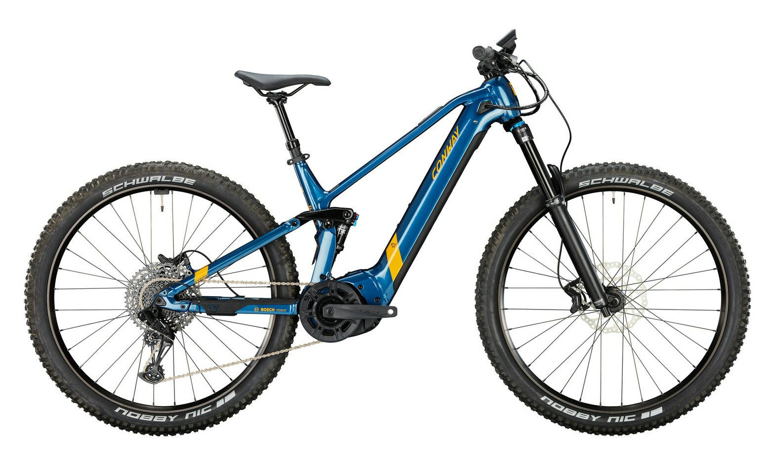 Conway XYRON S 3.9 - 29" 750 Wh - blue metallic/orange metallic 43 cm
