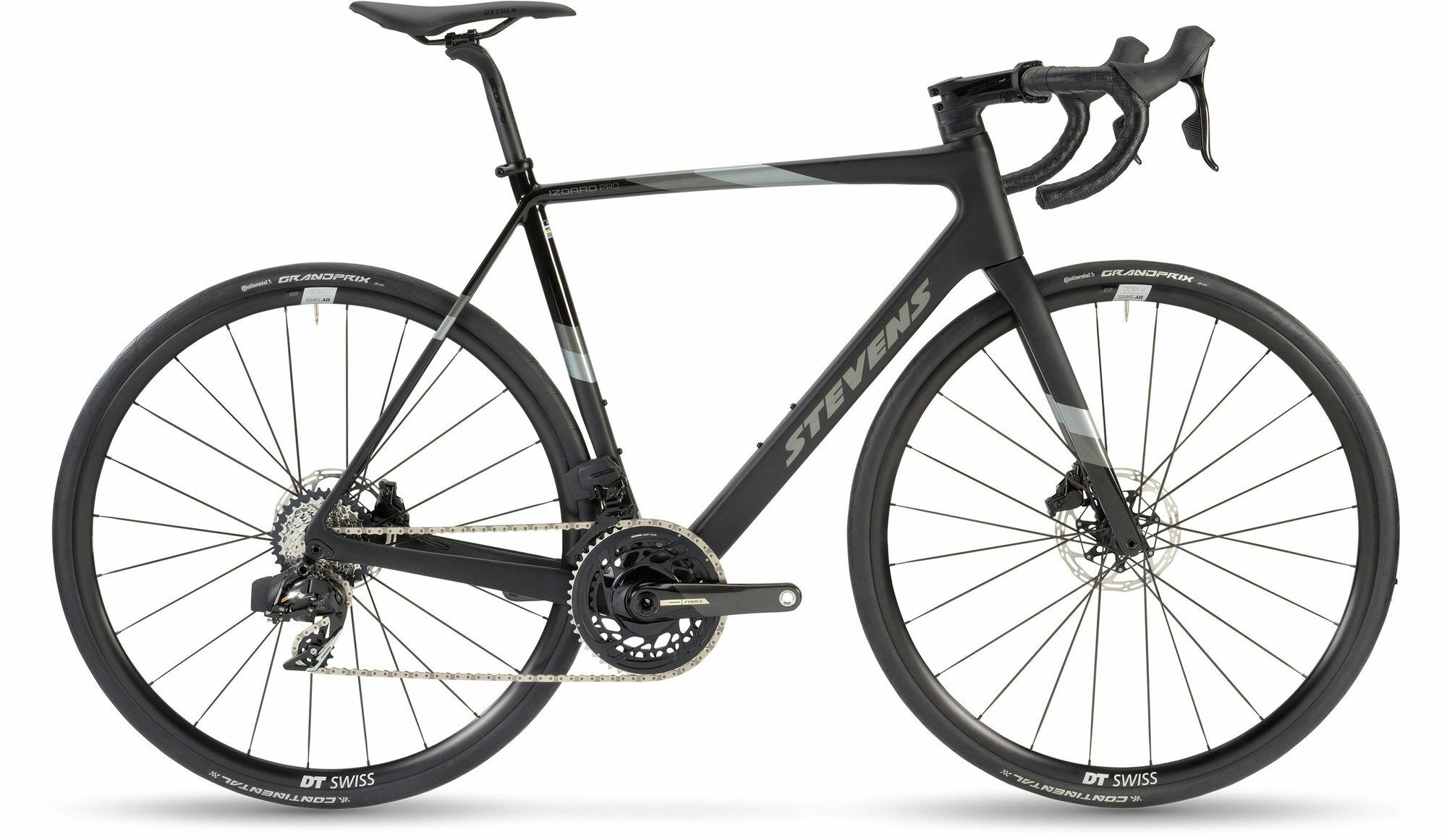 Stevens Izoard Force eTap AXS Stealth Black 28" Diamant