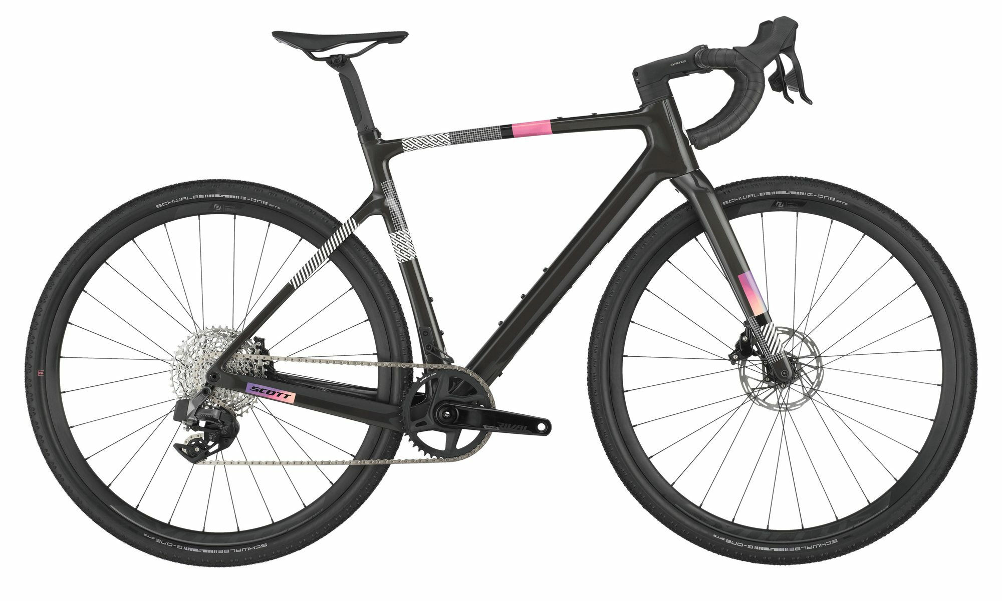 Scott ADDICT GRAVEL 30 carbon black 28" Diamant XL