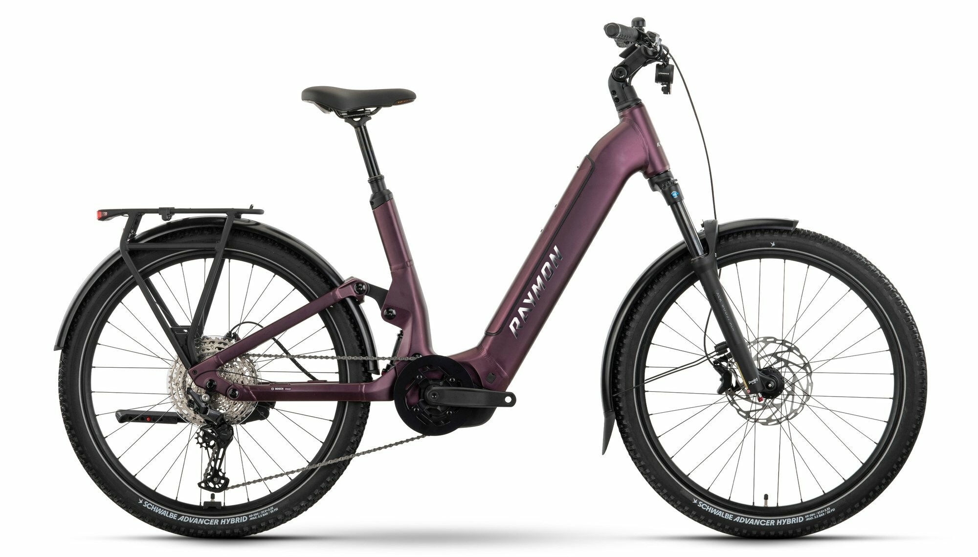 Raymon Tavano Pro wildberry - 800 Wh - 27,5 Zoll - Wave