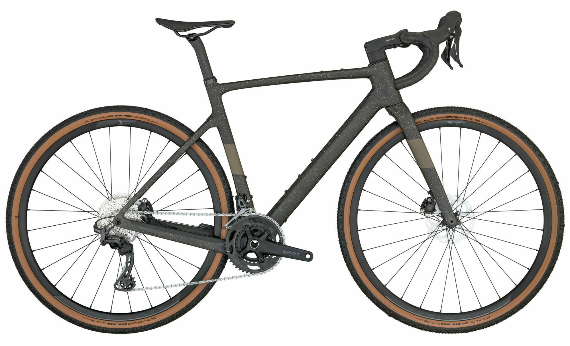 Scott Addict Gravel 40 Carbon Brown 2024 28" Diamant