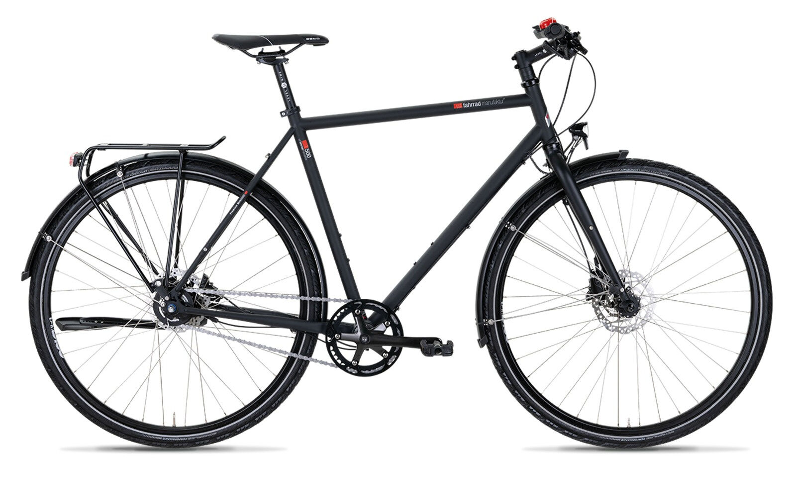 VSF Fahrradmanufaktur T-500 Alfine ebony matt 28" Diamant