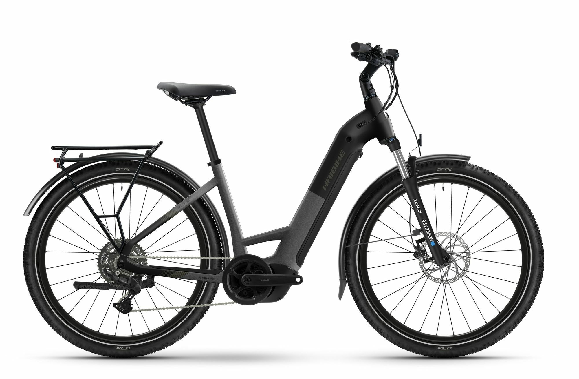 HAIBIKE TREKKING 3 LOW - 275" 540 Wh - dark silver/stardust matt