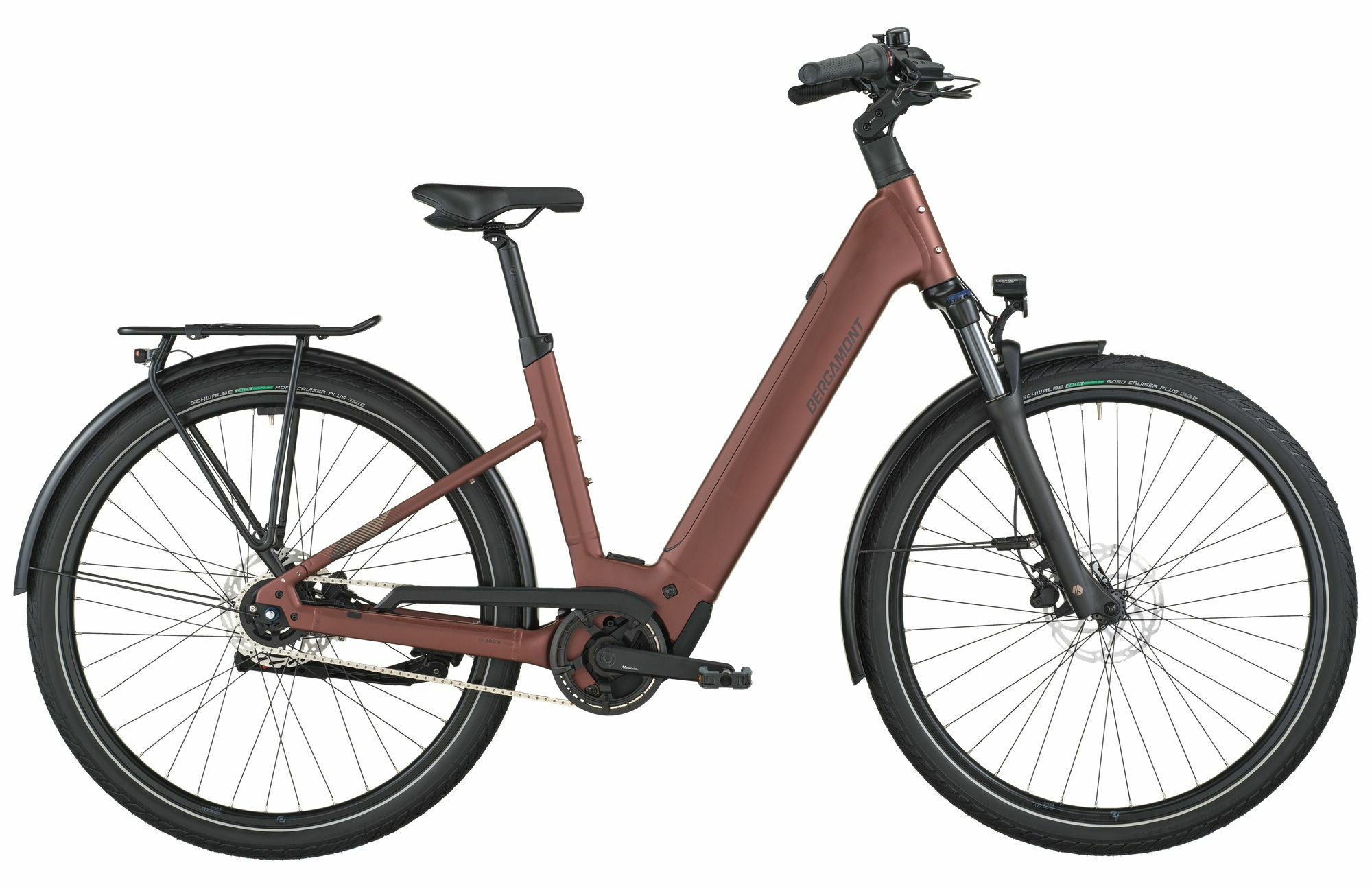 Bergamont E-HORIZON TOUR 40 - 28" 540 Wh - cordovan red M