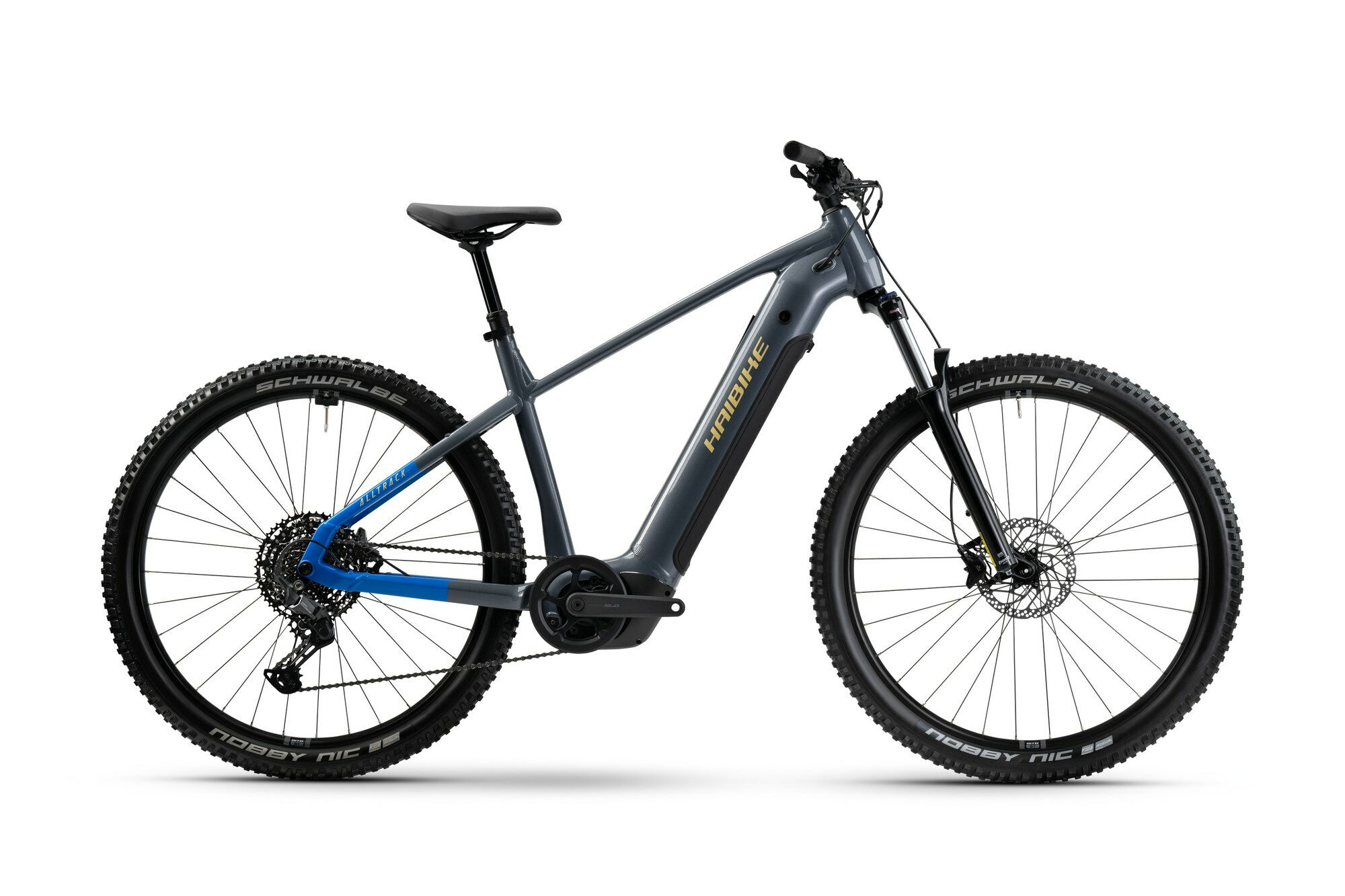 Haibike ALLTRACK 6.5 29 - 29" 600 Wh - grey/blue/yellow glänzend M