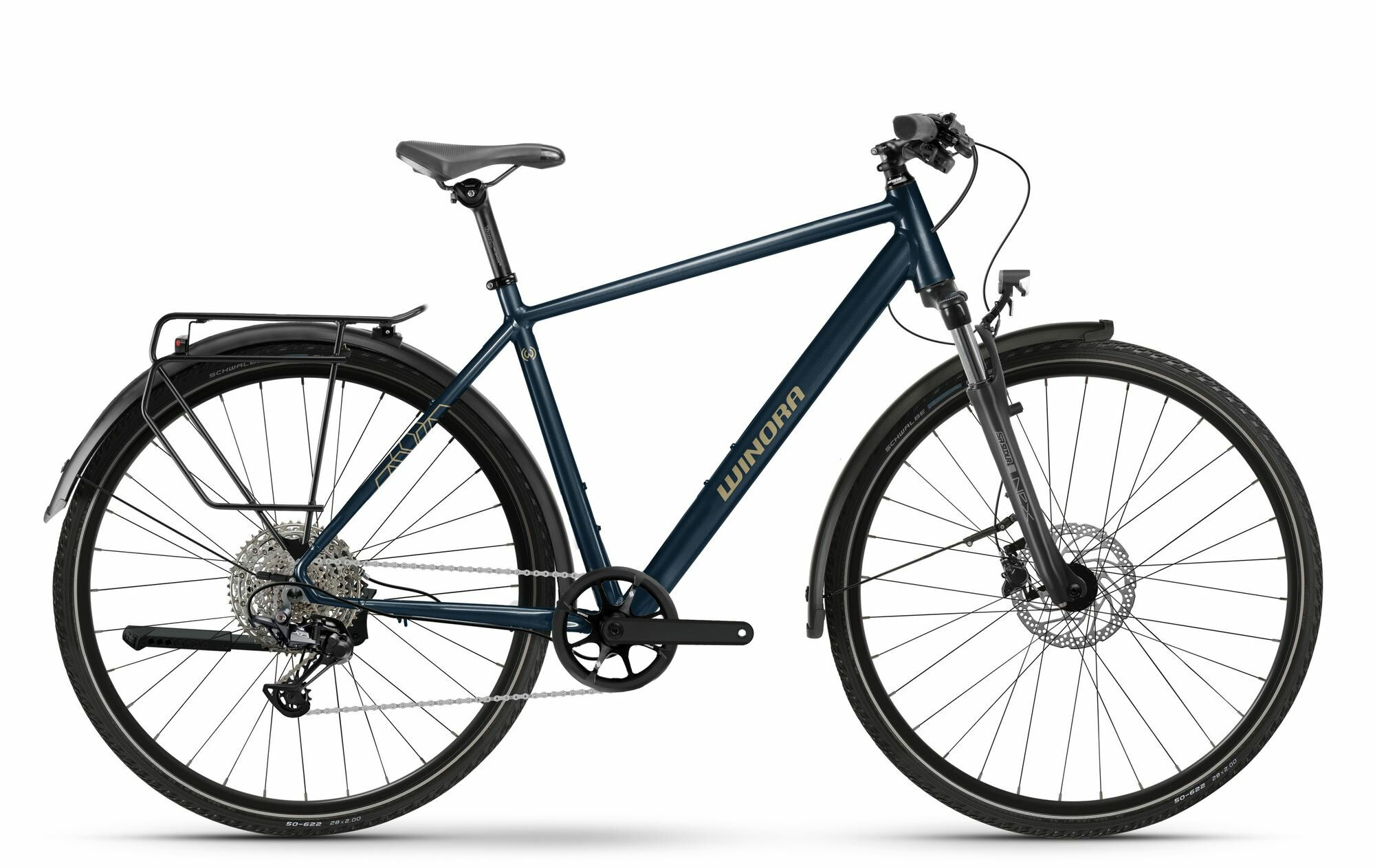 Winora DOMINGO X12 PRO cavalry glänzend 28" Diamant XL