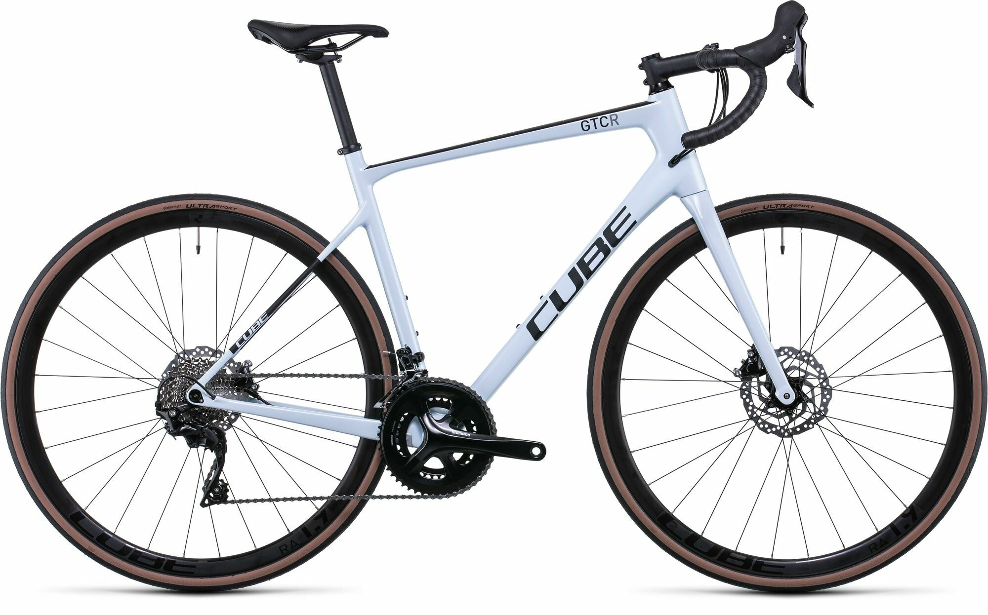 Cube  Attain GTC Race  frostwhite´n´carbon  2022 28" Diamant