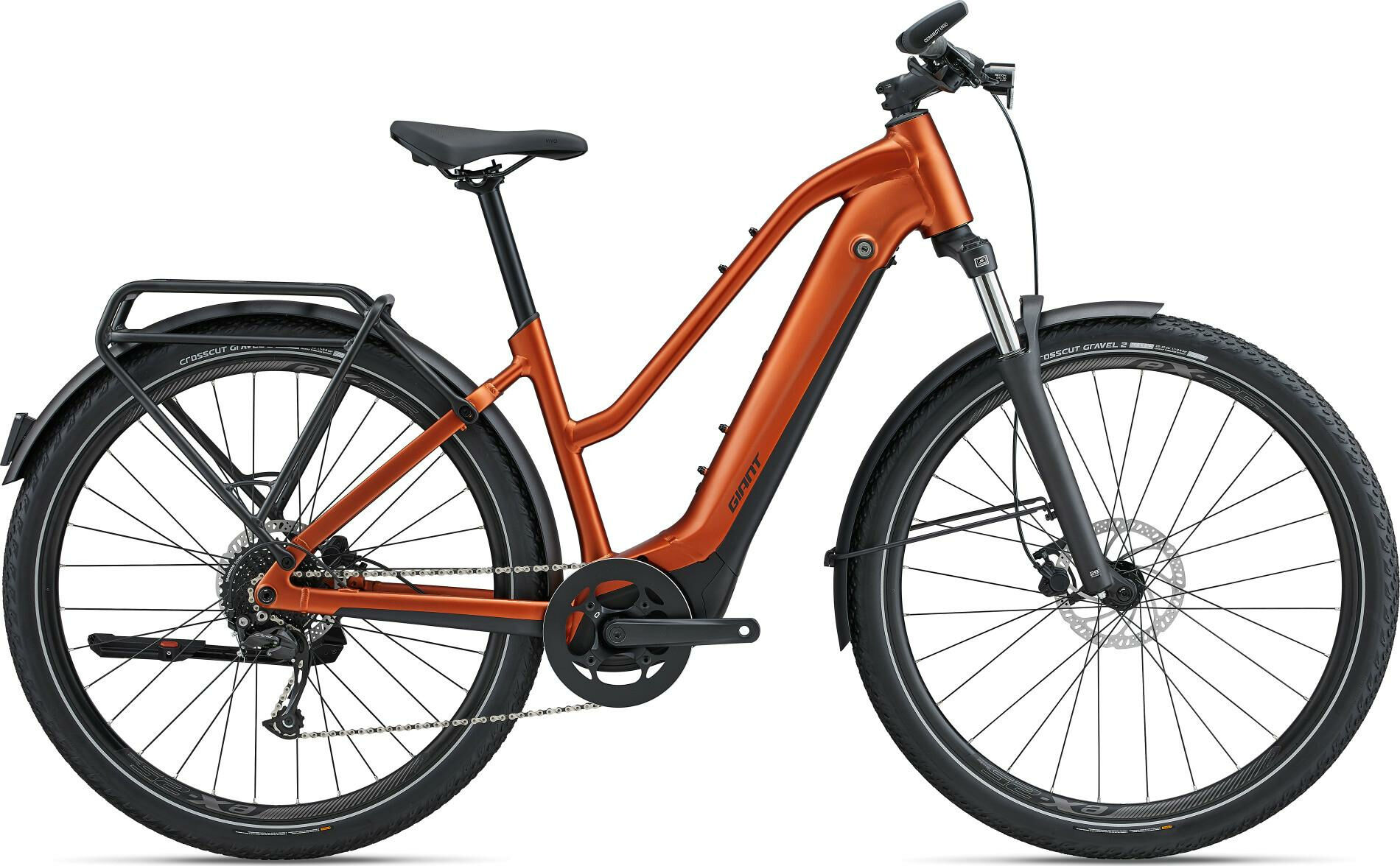 Giant Explore E+ 2 Amber Glow 2023 28" 625 Wh Trapez