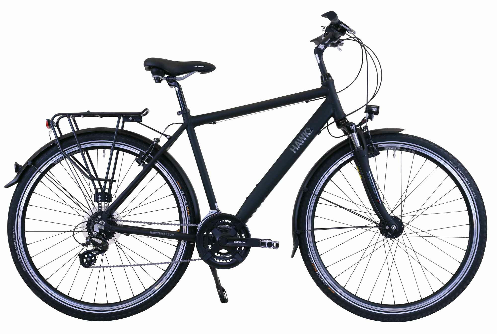 Hawk Trekking Gent Premium Black 2023 28" Diamant